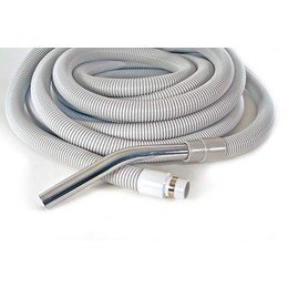 50 ft Central Vacuum Hose - Durable & Flexible for Whole House Cleaning | Ideal for Hard Floors, Carpets & Tight Spaces