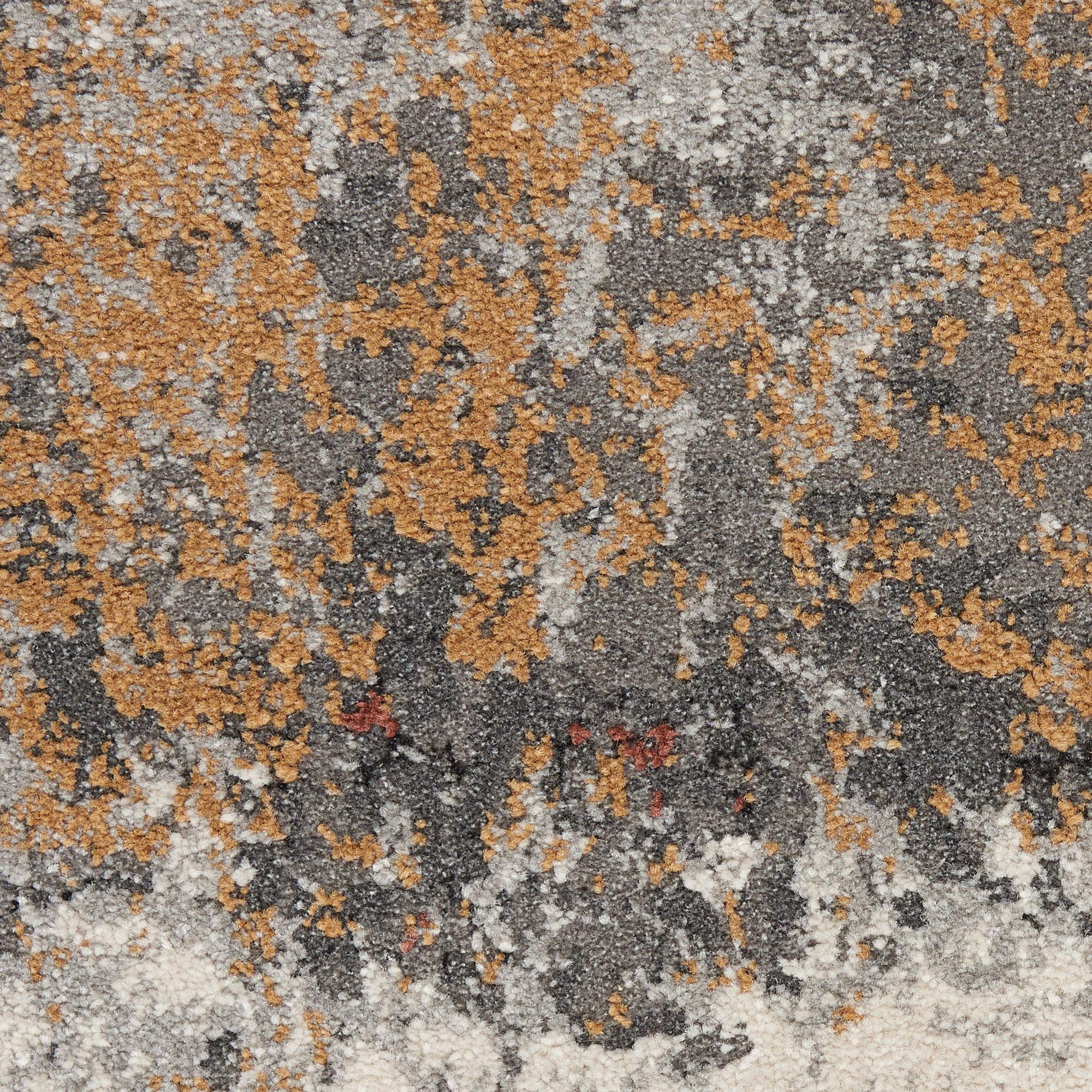 Nourison Ludlow Contemporary Grey/Multi 5'3