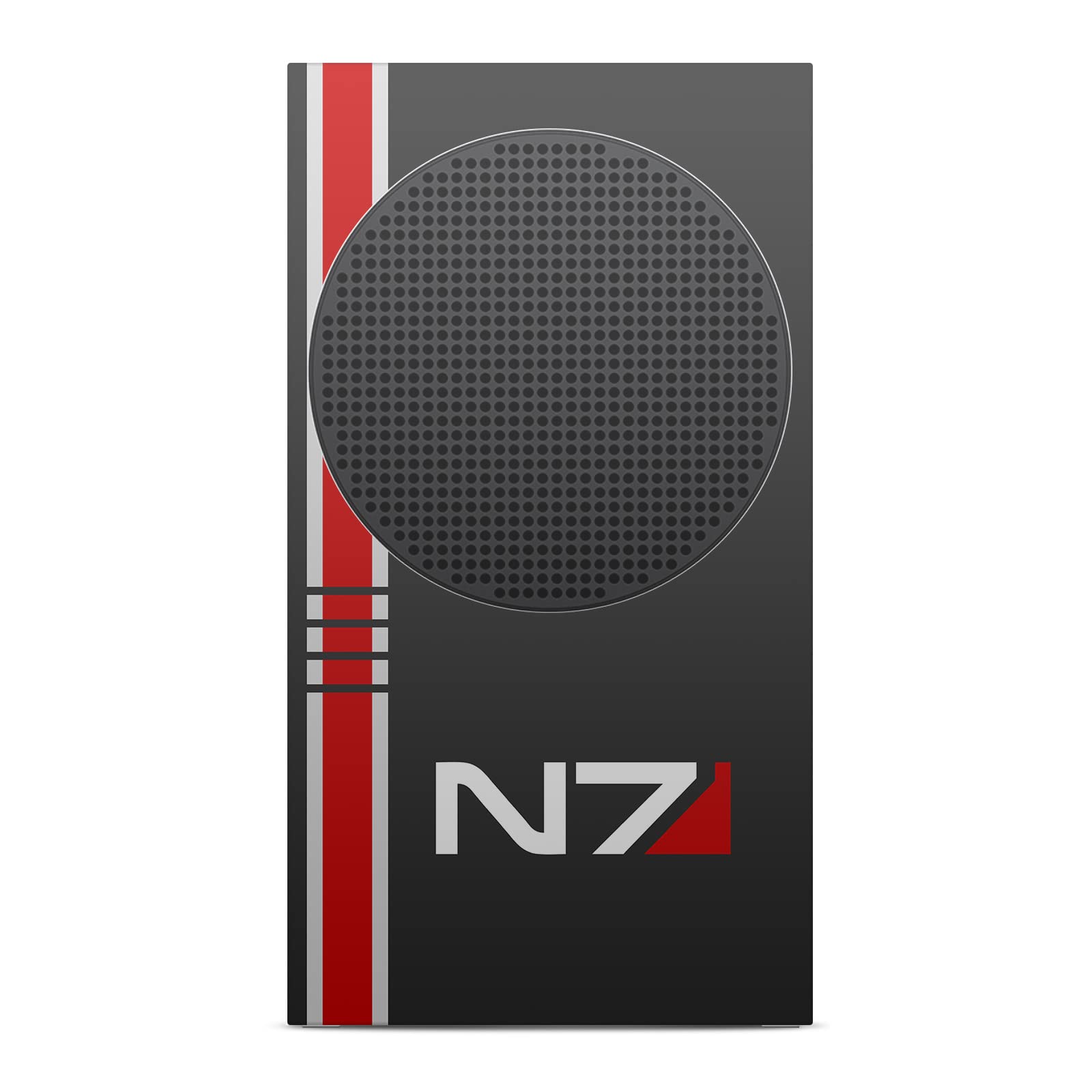 Officially Licensed Mass Effect N7 Logo Vinyl Sticker Skin Decal for Xbox Series S Console & Controller - Gaming Accessories for Fans - Perfect for Customizing Your Gaming Setup