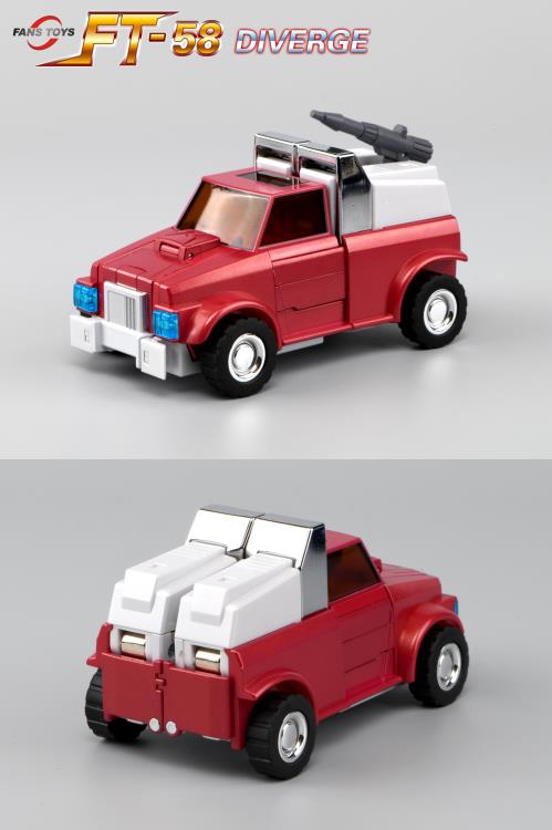 Fans Toys FT-58 Diverge Collectible Action Figure - Premium Transformers-Style Robot Toy for Adults & Collectors | Perfect for Display, Photography, and Gifting