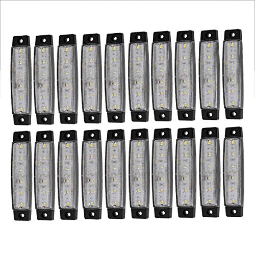20 pcs white