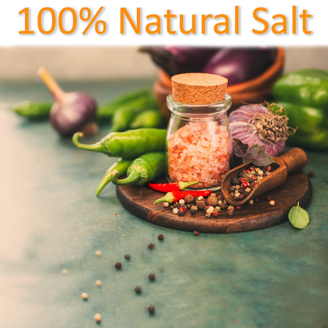 Aaranyam Himalayan Pink Salt - 100% Pure, Raw, Unrefined with 84 Minerals - 2 Pack (750g Each) - Coarse Grind, Natural, Kosher, Non-GMO - Perfect for Cooking, Seasoning & Gourmet Dishes