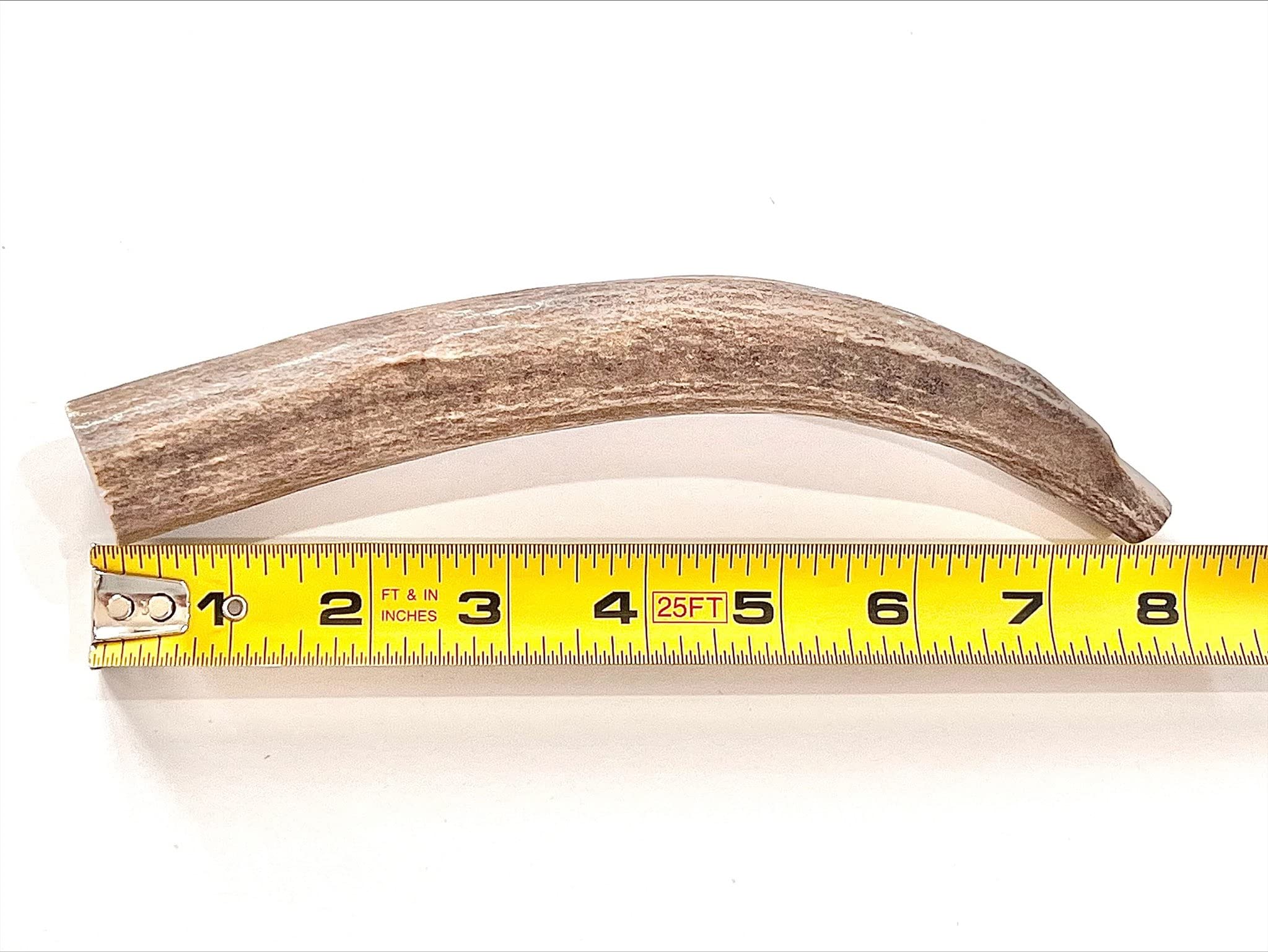 Premium 100% Organic Grade A Deer Antler Chews for Dogs - Natural Long-Lasting Dog Treat Supports Teeth & Gum Health | Large 6-8 Inch Edible Puppy Toy for Aggressive Chewers | Perfect for Training, Teething & Dental Care