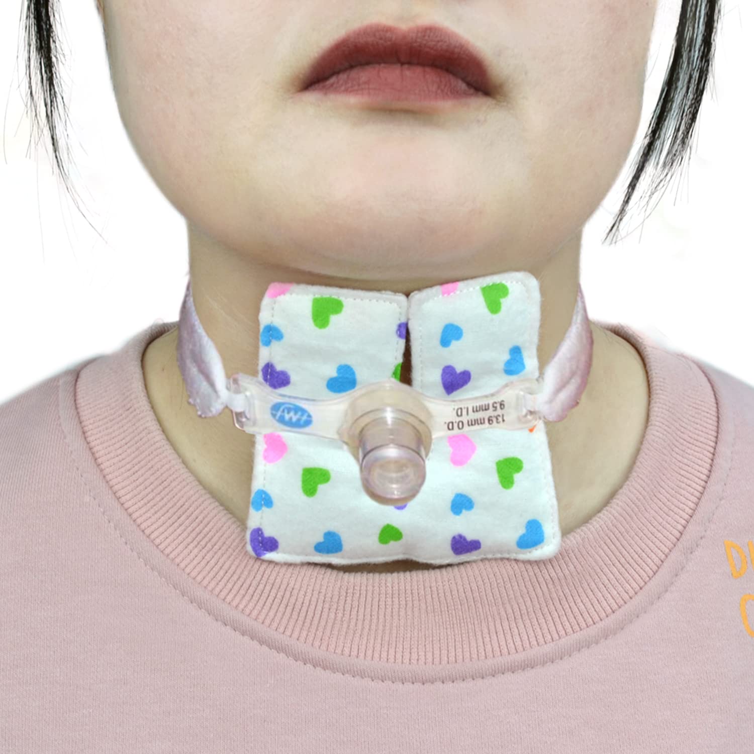 6 Pack Reusable Tracheostomy Pads - Soft & Breathable Trach Tube Covers for Tracheostomy & Laryngectomy Care | Ideal for Post-Surgery Protection, Daily Comfort & Medical Use