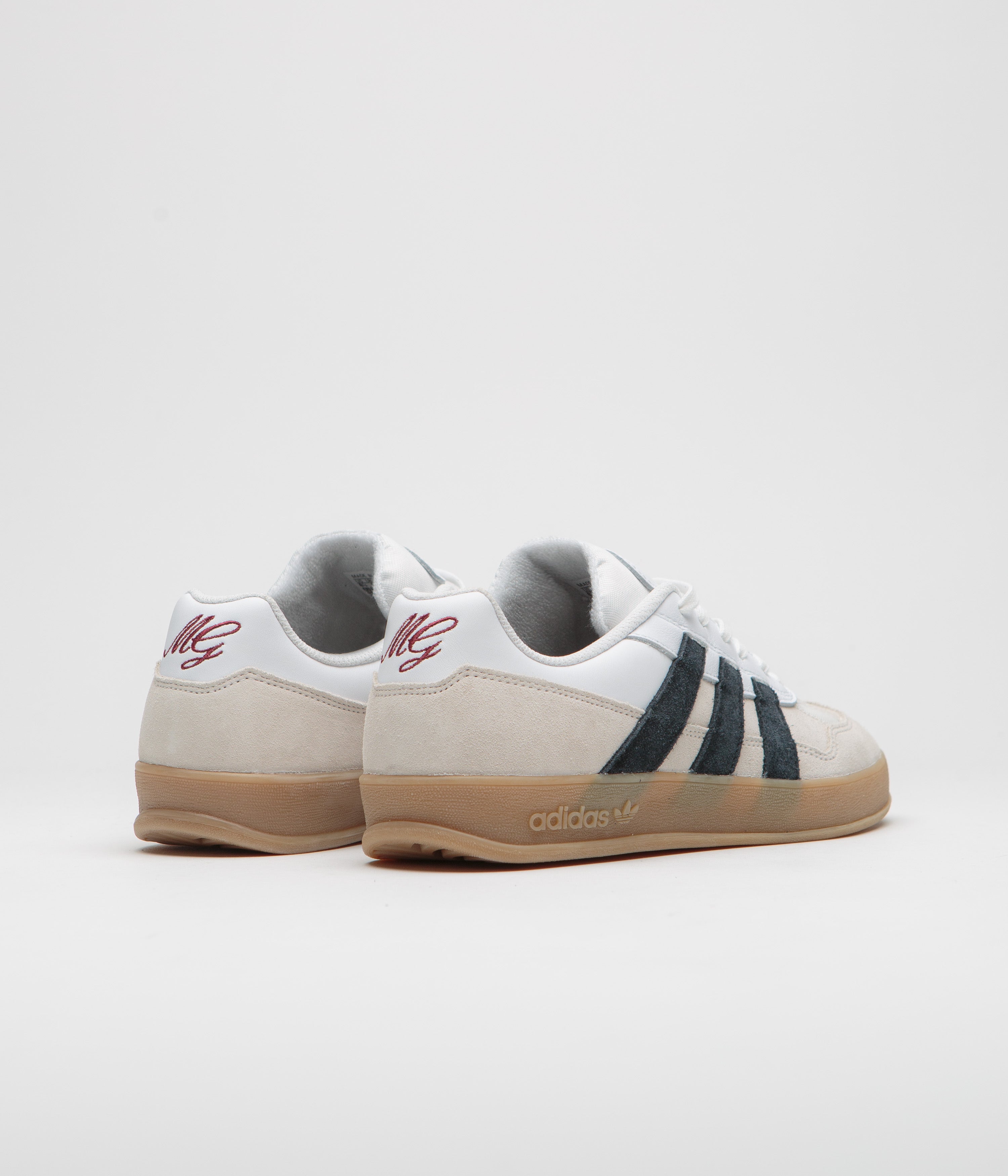 Adidas Aloha Super Shoes Men's Running Sneakers - FTWR White / Core Black / Gum4 - Lightweight & Comfortable for Jogging, Gym Workouts & Daily Wear
