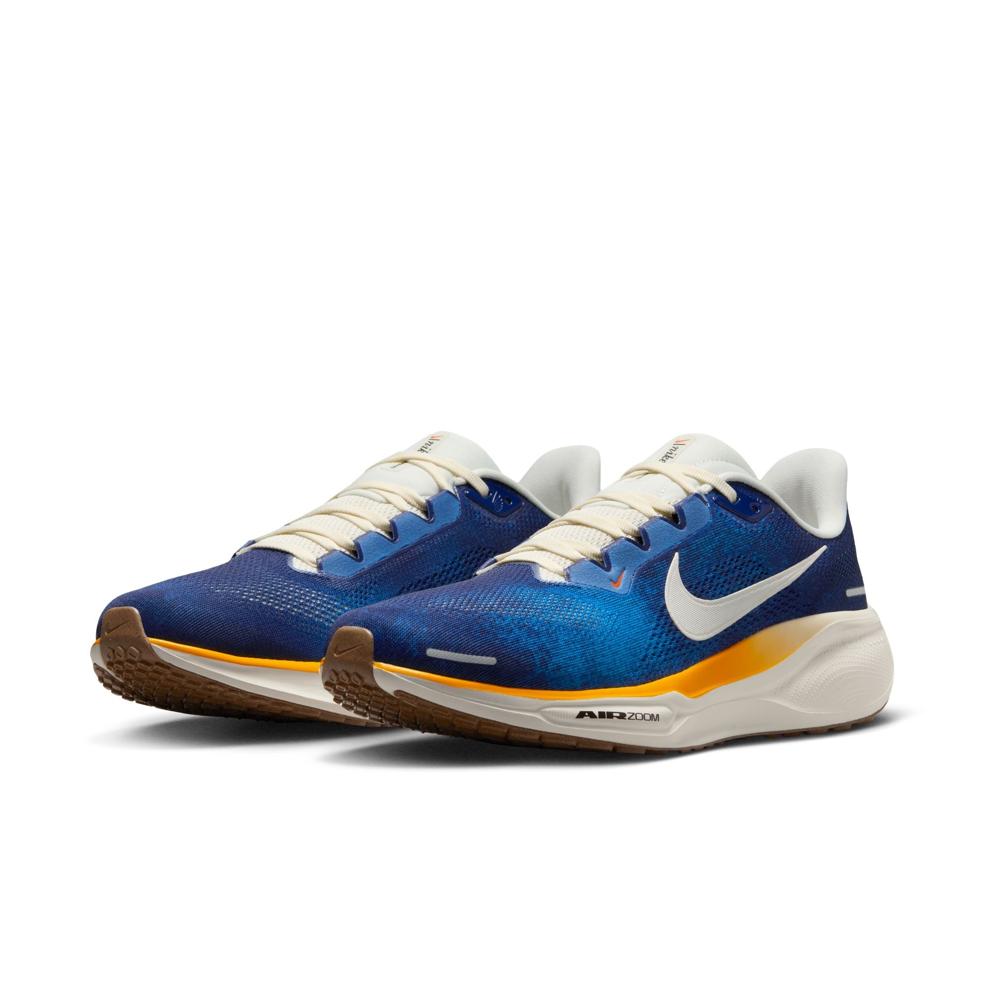 Nike Men's Pegasus 41 Prefontaine Running Shoes - Blue Void/Sail Metallic Gold | Lightweight Cushioned Sneakers for Road Running, Jogging & Training | Perfect for Marathon, Gym Workouts & Daily Wear