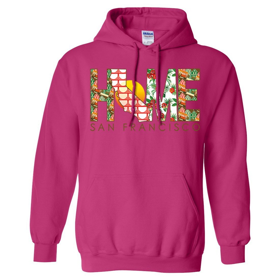 San Francisco Themed Hoodie - Cozy Pullover Sweatshirt for Men & Women | Perfect for Casual Wear, Travel & Souvenirs