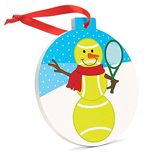 Tennis Snowman