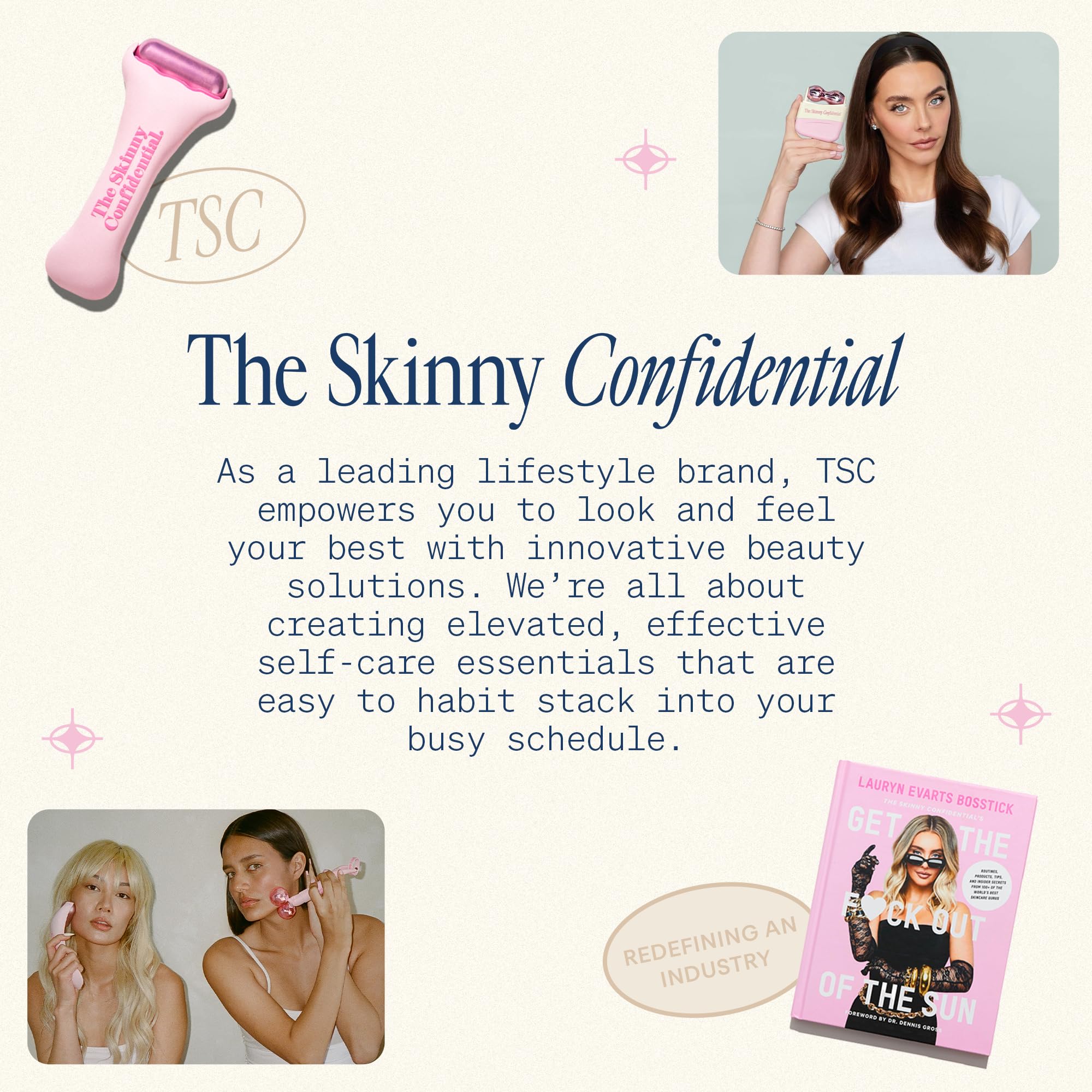 The Skinny Confidential Hot Shave Dermaplane Razor for Women - Gentle Facial Hair Removal & Exfoliating Tool for Smooth, Radiant Skin | Peach Fuzz Remover, Dermaplaning Face Shaver | Perfect for Pre-Makeup Prep & Skincare Routine