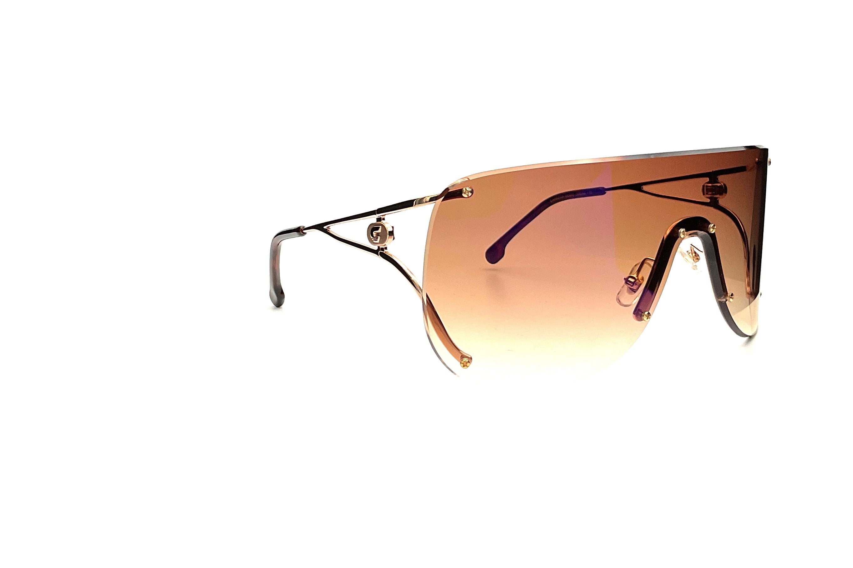 Carrera 3006/S Sunglasses - Gold Copper Frame, UV Protection, Polarized Lenses for Men & Women | Perfect for Driving, Outdoor Sports & Fashion Accessories