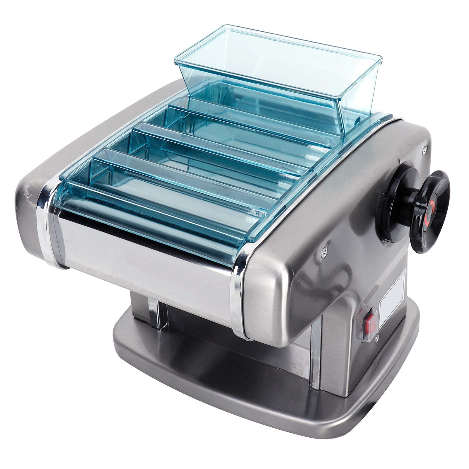 3-Blade Electric Noodle Maker Machine - Automatic Pasta Maker for Home Use - Full-Auto Dough Machine for Spaghetti, Dumplings, Pastry & Udon Noodles (110V US Standard) - Perfect for Italian Cuisine, Asian Dishes & Homemade Pasta