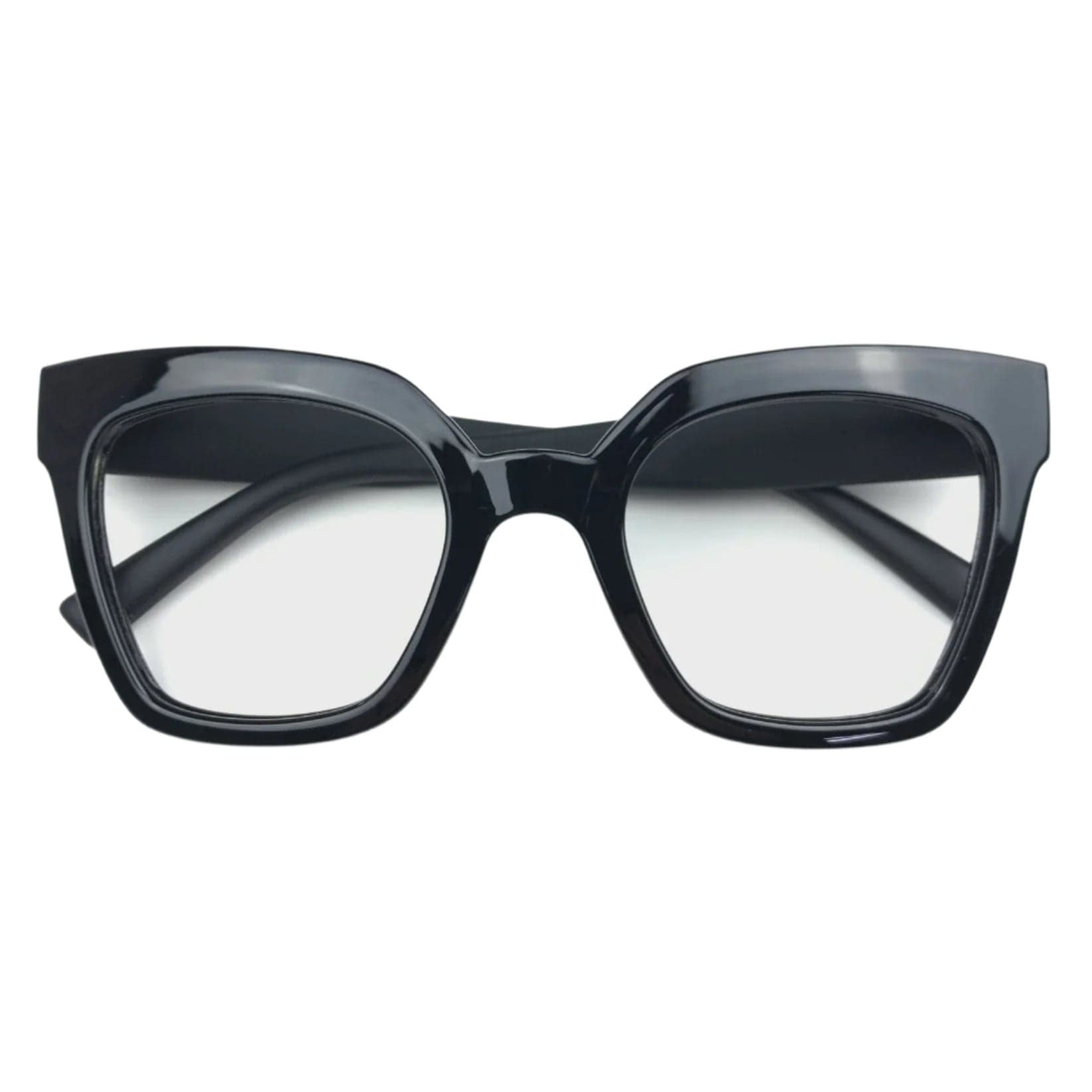 Valentina Black Reading Glasses for Women & Men - Lightweight Blue Light Blocking Readers for Computer, Office & Book Reading