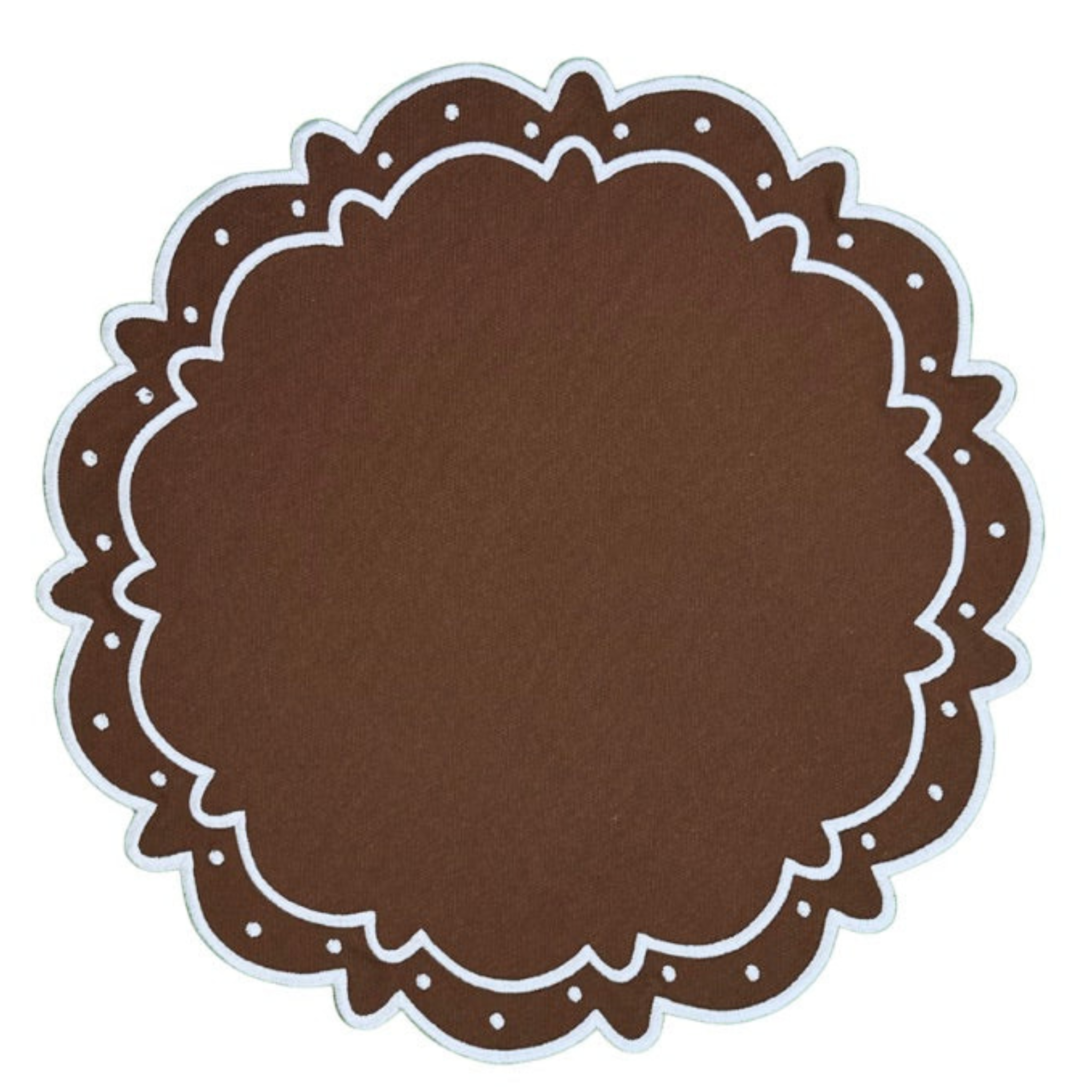 Premium Dark Cocoa Ava Placemats Set of 4 - Waterproof & Heat-Resistant Table Mats for Dining, Kitchen, and Party Decor - Elegant Home & Restaurant Tableware Accessories