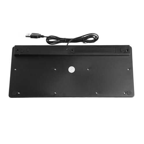 78-Key Slim Mini USB Wired Keyboard for Laptop & Desktop Computers - Compact Design for Home Office, Gaming, and Travel Use