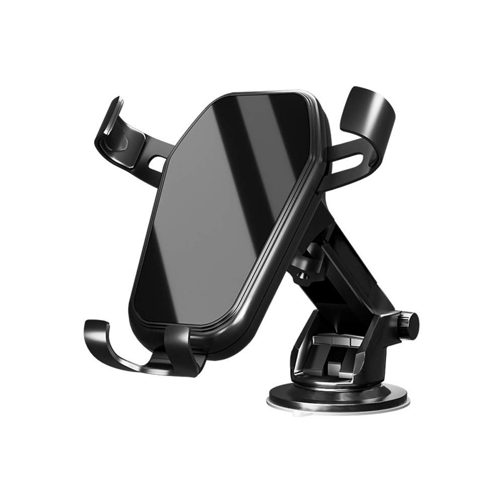 AZPINGPAN Universal Car Phone Holder - 360° Rotatable Adjustable Suction Cup & Vent Mount for iPhone, Samsung & All Smartphones - Hands-Free Navigation for Driving, Commuting & Road Trips