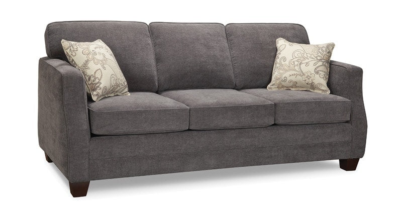 Aaron Charles Modern Slimline Condo Sofa - Compact Sleek Design for Small Spaces, Apartments & Urban Living - Perfect for Studio, Loft or Cozy Home Decor
