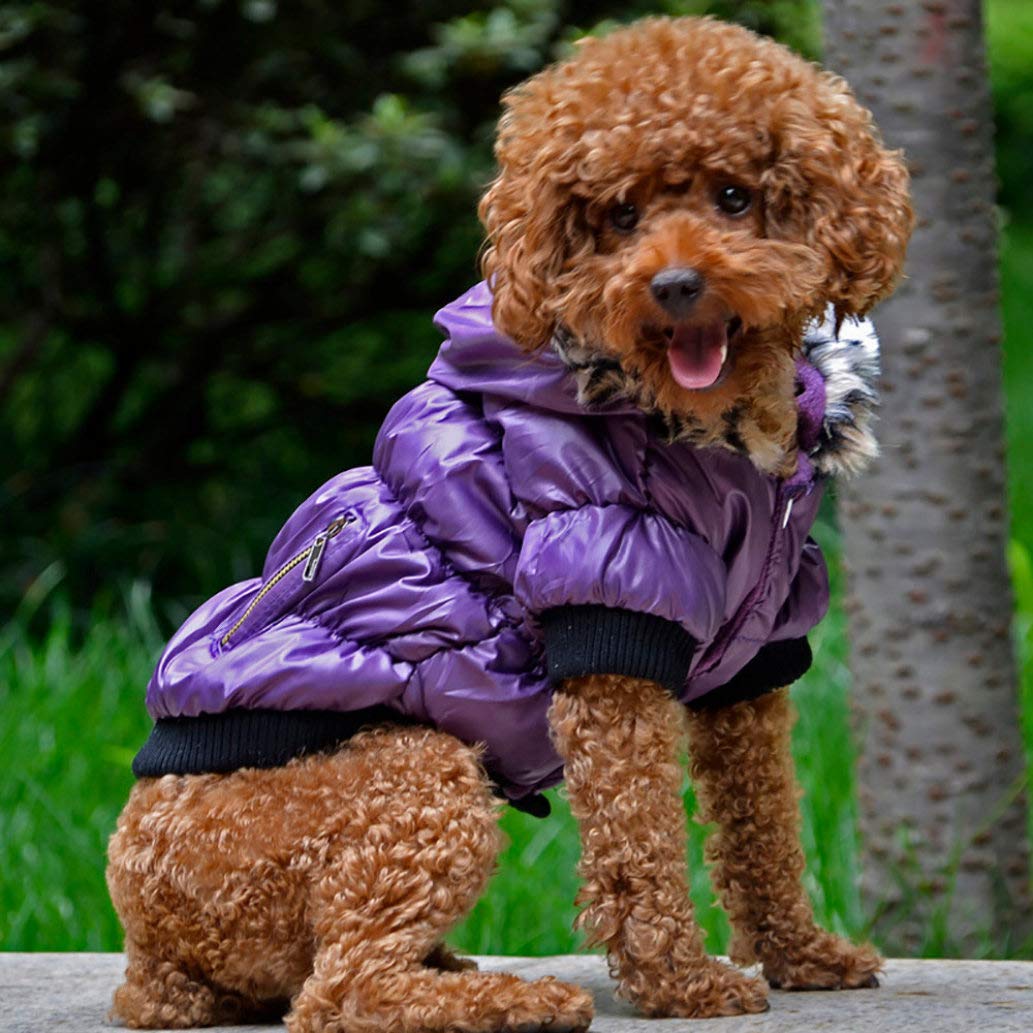Warm Sleeveless Dog Vest & Cat Winter Coat - Insulated Down Jacket for Small Pets - Cozy Puppy Apparel for Cold Weather Walks and Outdoor Adventures