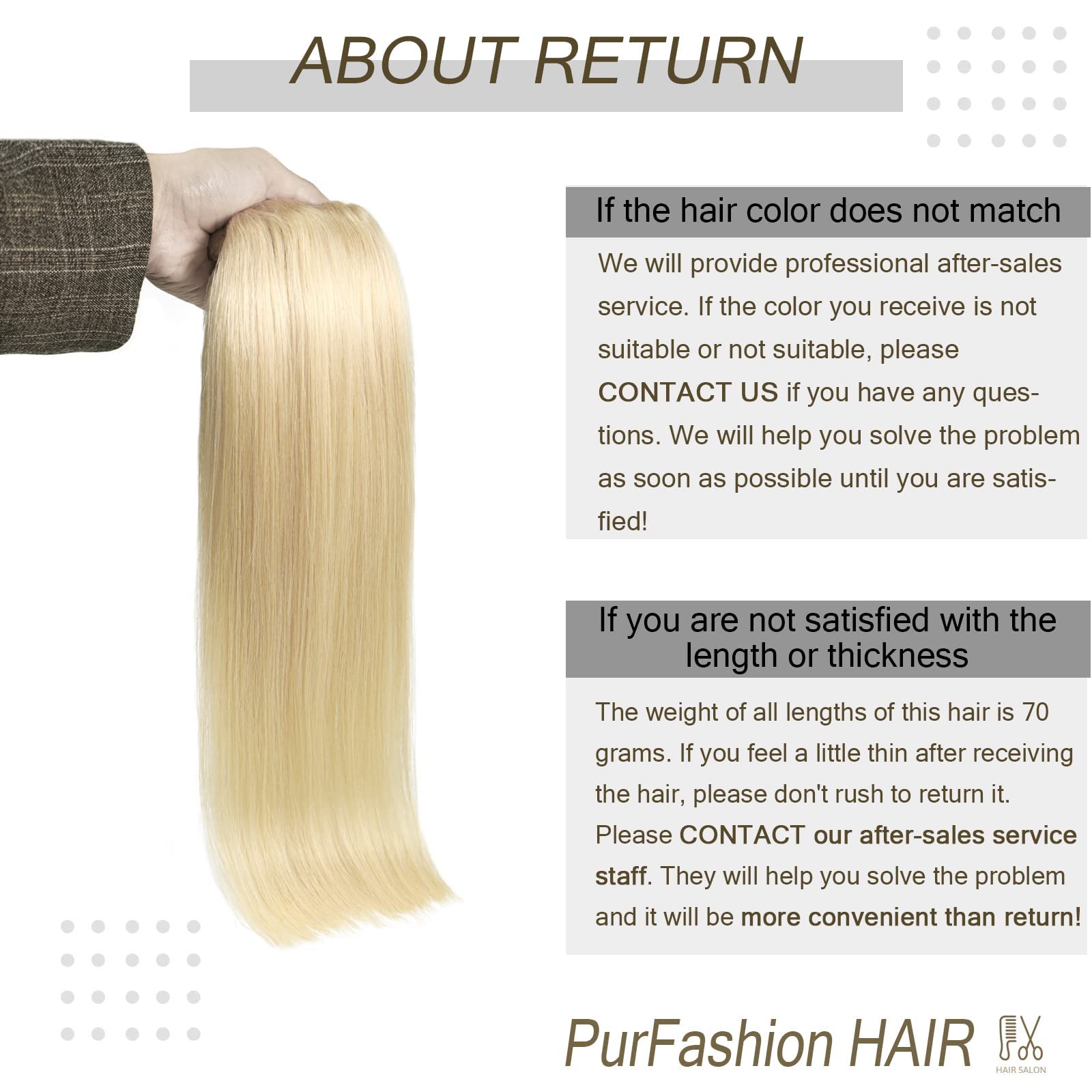 613 Bleach Blonde Clip-in Hair Extensions 20 Inch - 7PCS 70g Soft Thick Remy Human Hair for Volume & Length - Perfect for Parties, Weddings & Daily Styling
