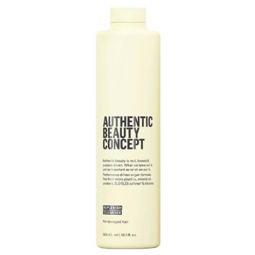 Authentic Beauty Concept Replenish Cleanser - Hydrating Face Wash for Dry & Sensitive Skin | Gentle Daily Cleanser with Natural Ingredients | Perfect for Morning & Night Skincare Routine