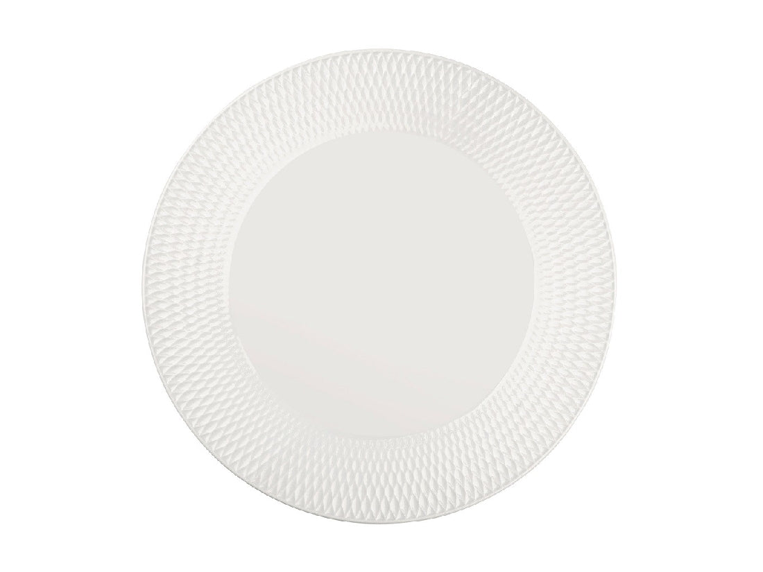 Maxwell & Williams White Basics Diamonds Footed Cake Stand 30cm - Elegant Serving Platter for Weddings, Birthdays & Dessert Displays (Great Britain)