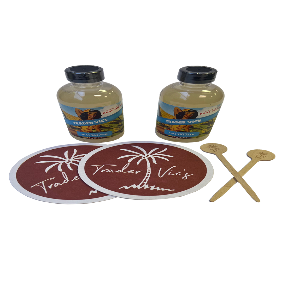 MAI TAI ON THE GO - Premium Portable Cocktail Kit for Beach Parties, Picnics & Outdoor Adventures | Easy Tropical Drink Mixer for Travel & Vacations