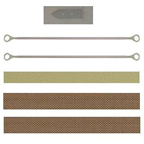 Replacement Element Kit for Aie-305C 12 Inch Heat Sealer with Cutter - 5Mm Sealing Wire & Blade (2 Units) - Perfect for Packaging, Food Vacuum Sealing & Industrial Use