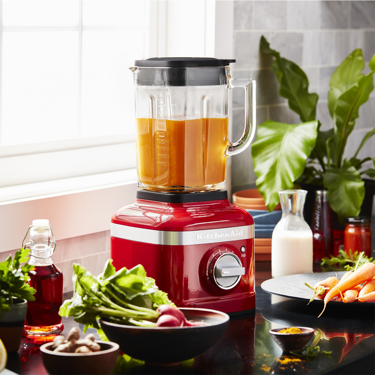 KitchenAid Artisan Series 1.4L 1200W High-Speed Blender - Professional Countertop Blender for Smoothies, Soups & Nut Butters - Perfect for Home Kitchens & Small Restaurants