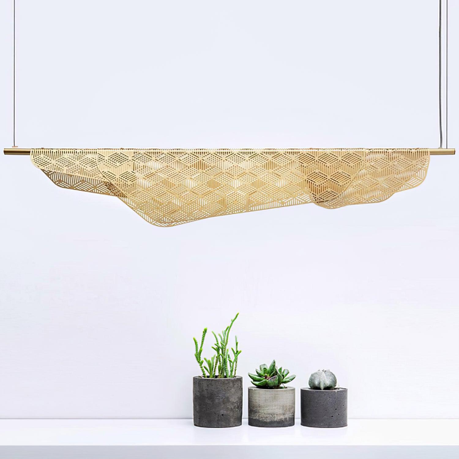 Stylish Mediterranean Pendant Light - Handcrafted Glass Ceiling Lamp for Kitchen Island, Dining Room & Bedroom Decor