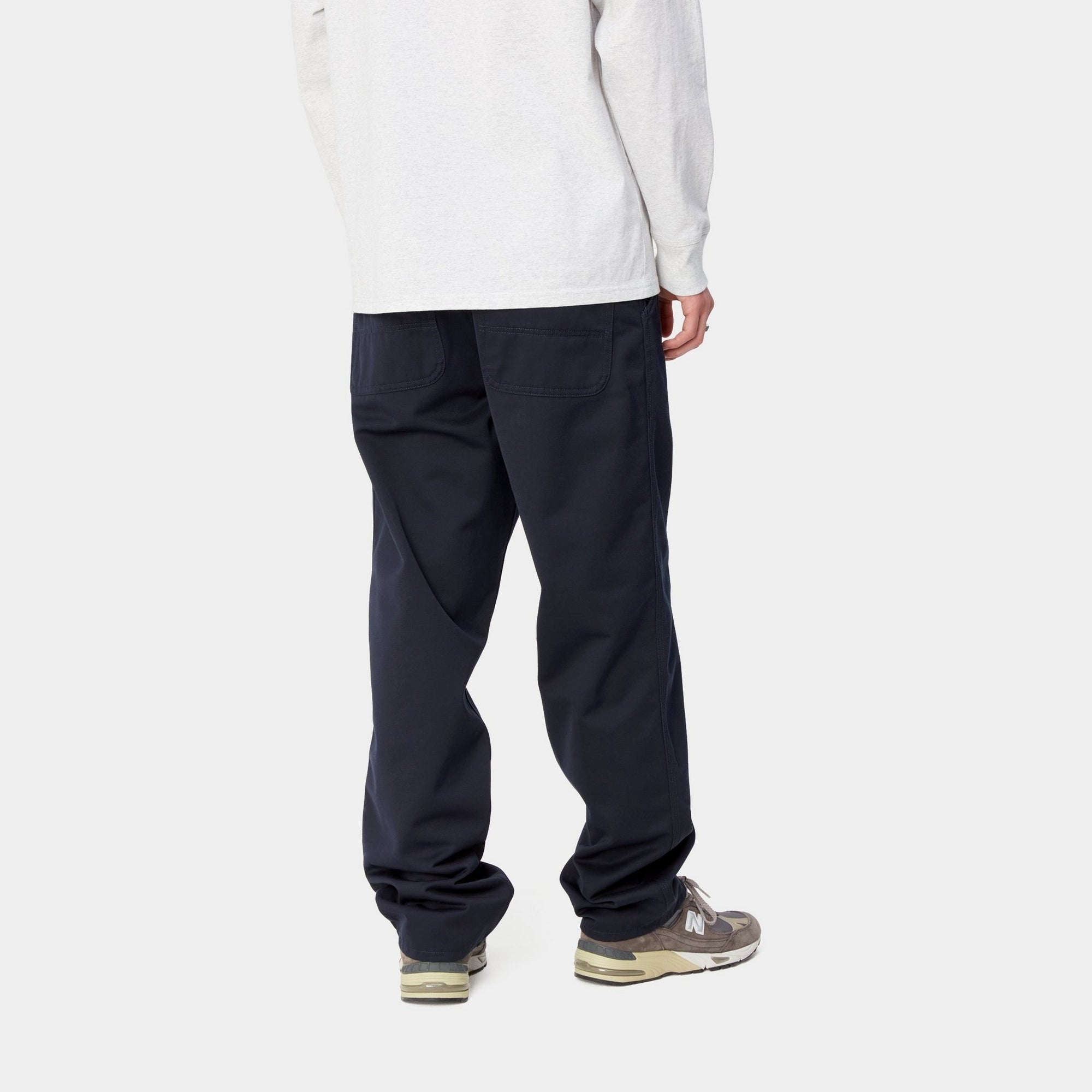 Simple Women's Pant in Dark Navy - Comfortable Stretch Fabric for Work, Travel & Everyday Wear