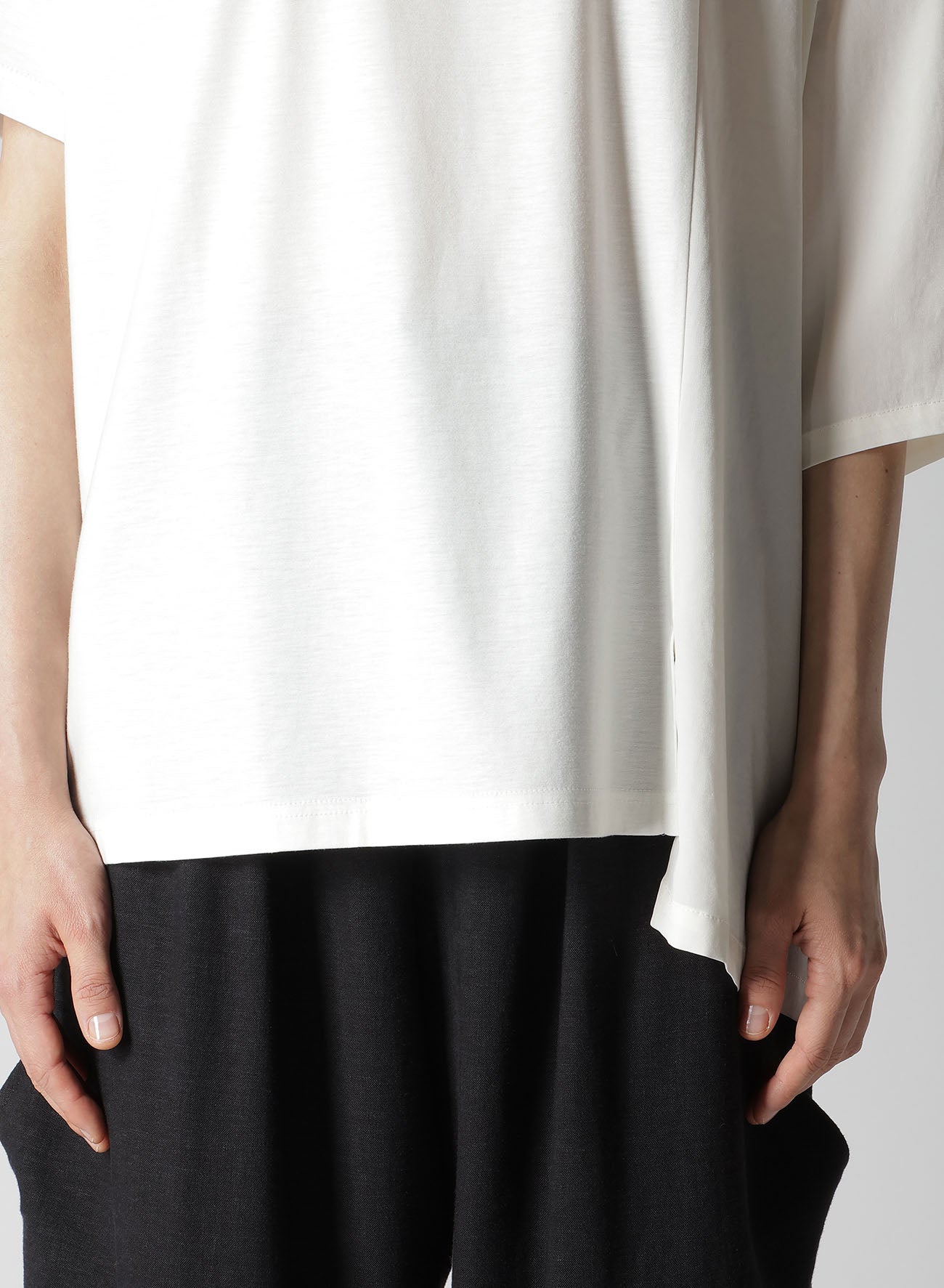 Elegant Crepe de Chine Left Drop Blouse for Women - Soft & Flowy Casual Top for Office, Date Night & Special Occasions