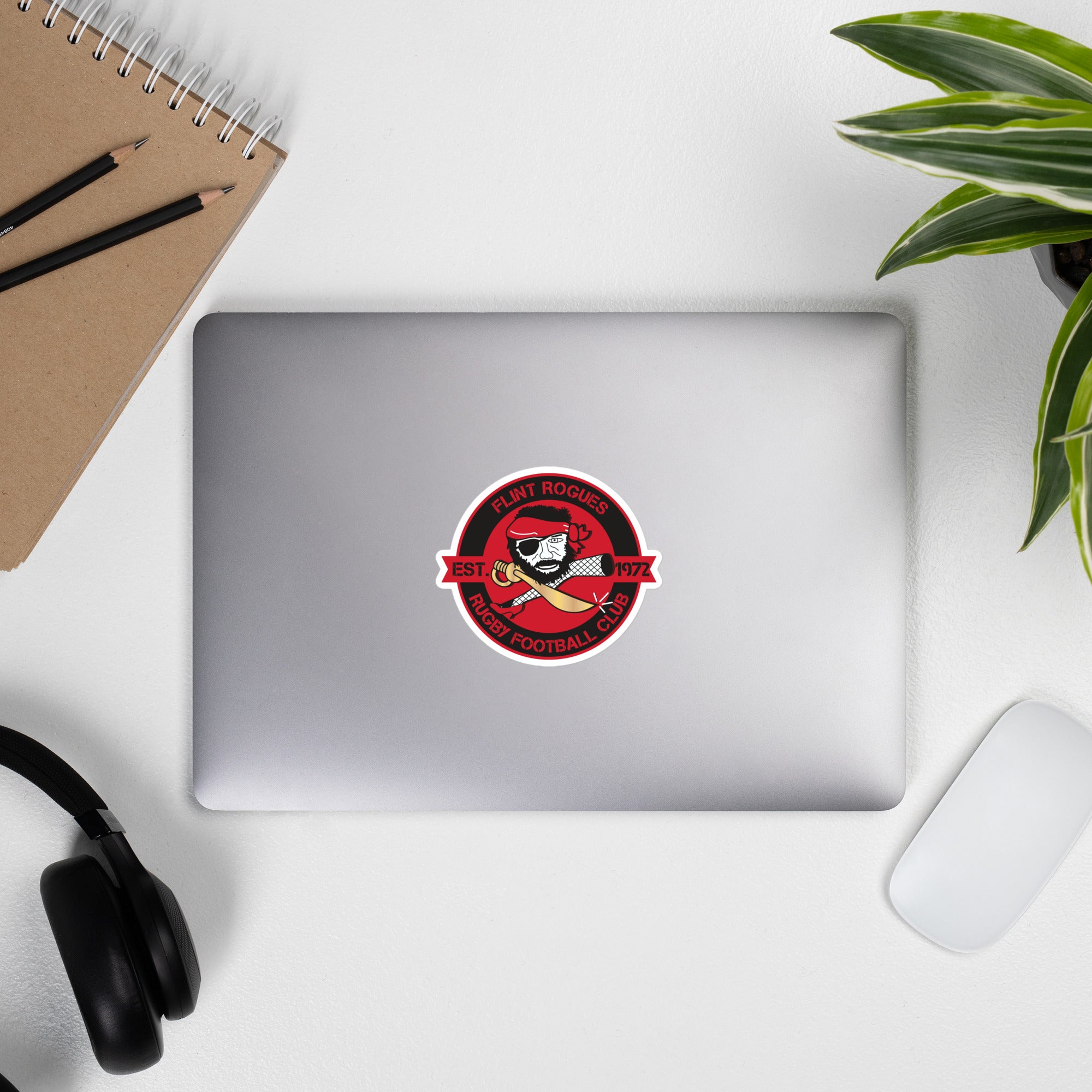 Flint Rogues RFC Stickers - Premium Vinyl Decals for Cars, Laptops & Water Bottles | Perfect for Sports Fans, Gifts & DIY Decor