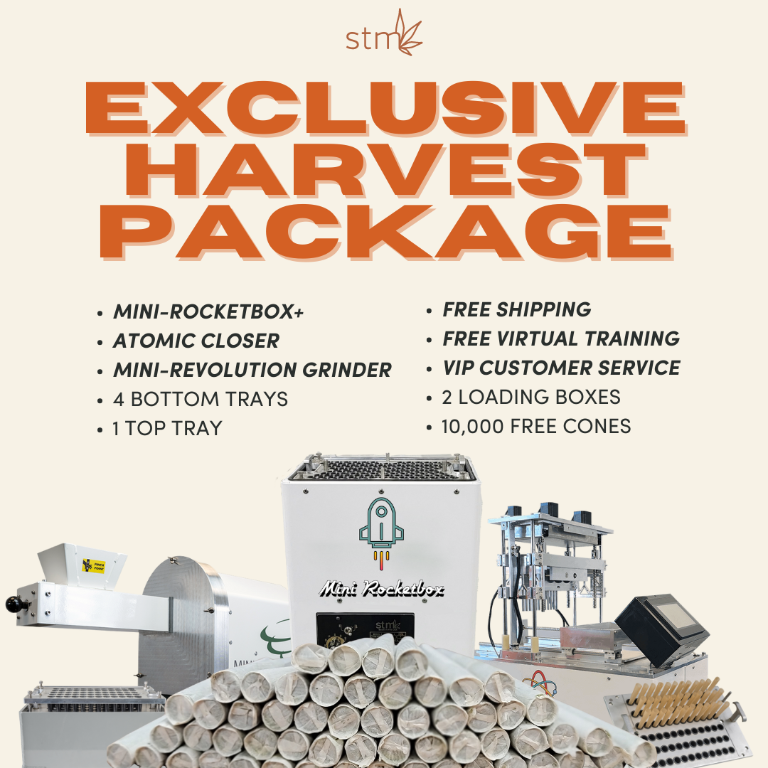 STM Canna x Trimleaf Harvest Package - Premium Cannabis Trimming & Harvesting Kit for Home Growers | Perfect for Indoor & Outdoor Cultivation