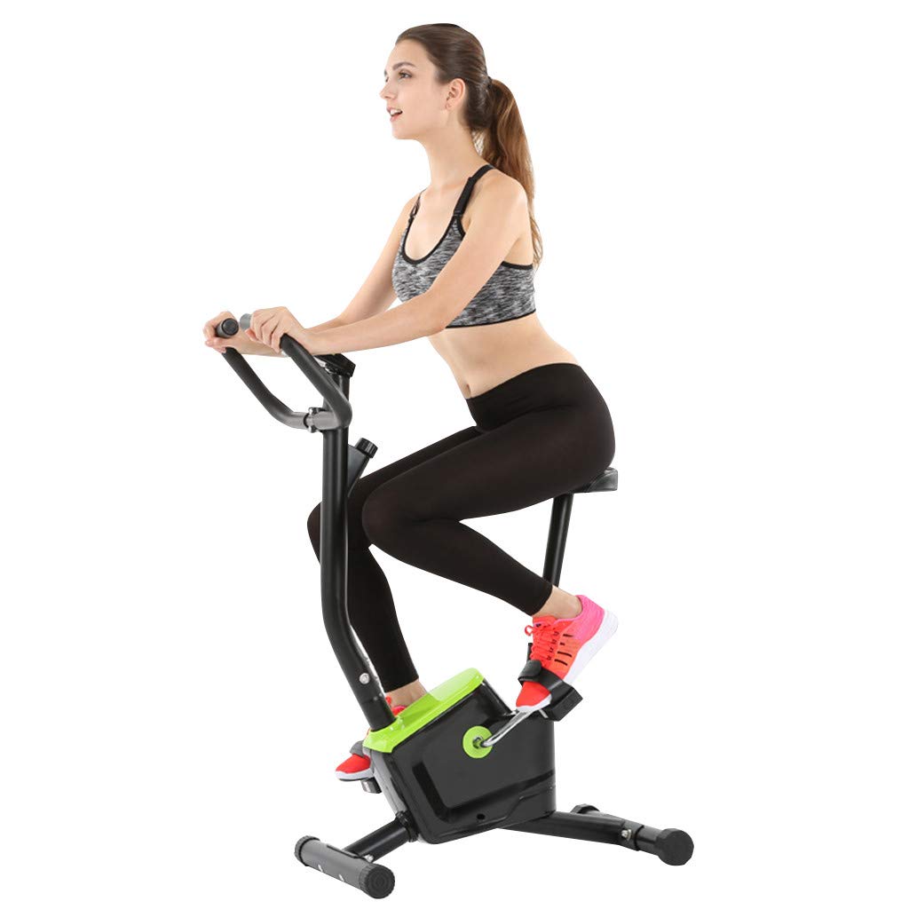 UINKISY Indoor Cycling Bike - Adjustable Resistance Stationary Exercise Bike with LCD Monitor for Cardio & Aerobic Workout - Home Gym Equipment for Men & Women - Perfect for Home Fitness & Weight Loss Training