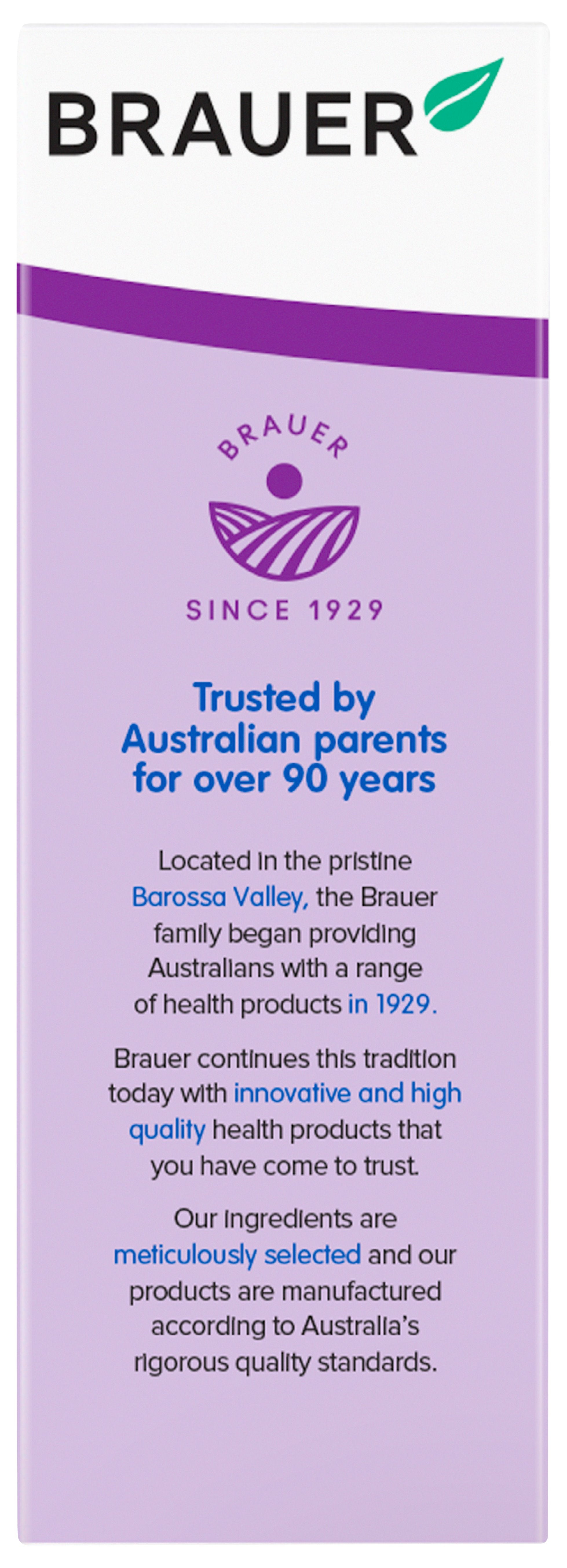Brauer Baby & Child Immunity Support - Natural Immune Booster for Kids & Infants - Perfect for Daycare, School & Travel