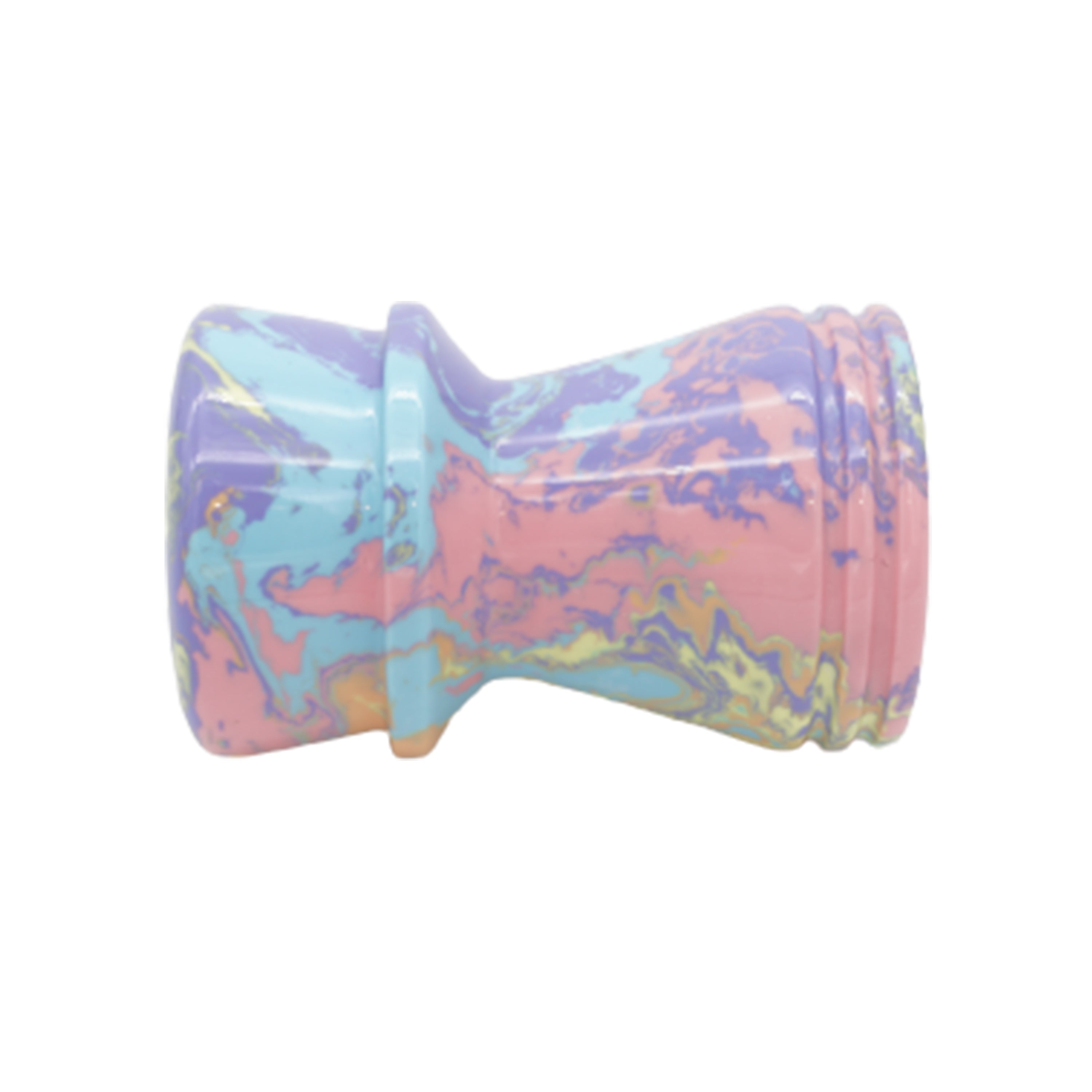 Handmade Spring Pastel Tie Dye Shaving Brush Handle - Fits 28mm & 30mm Knots - Perfect for Wet Shaving, Grooming Kits & Luxury Bathroom Accessories