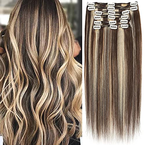 #Medium Brown/Bleach Blonde