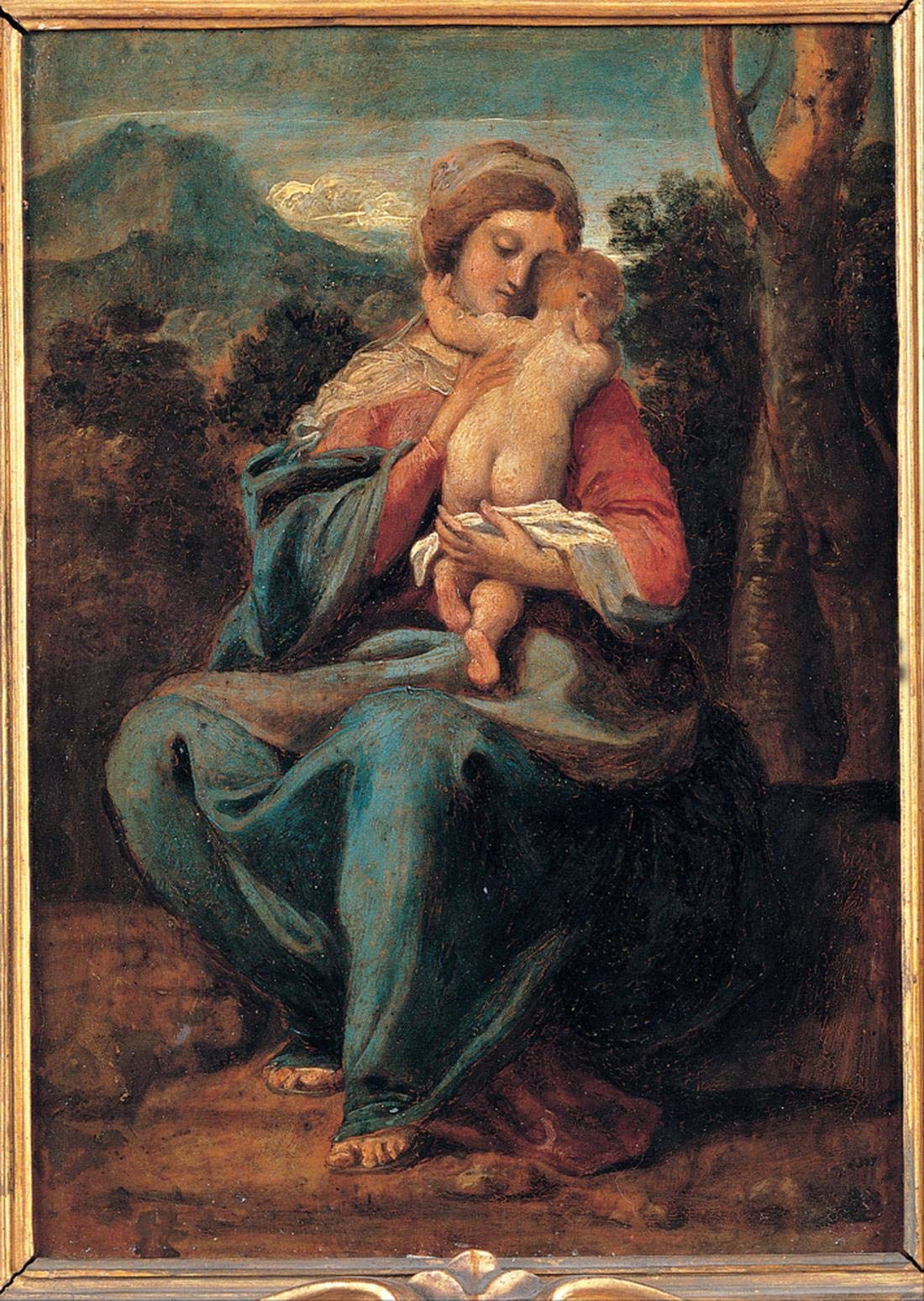 Madonna with Child 1000-Piece Wooden Jigsaw Puzzle - DIY Adult Toy for Home Decor