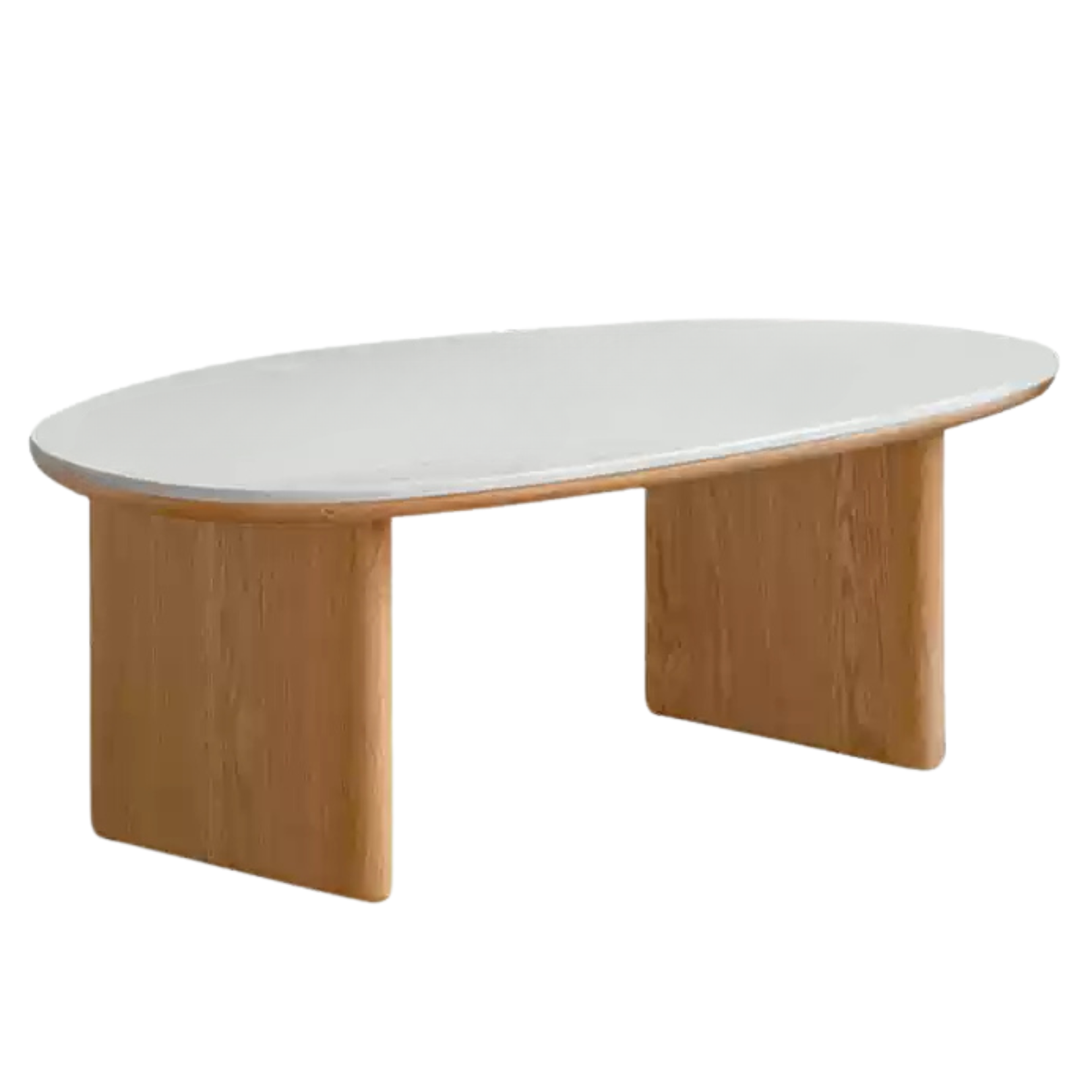 39.3x23.6x13.7 inch / 100x60x35cm / Natural wood color / large coffee table
