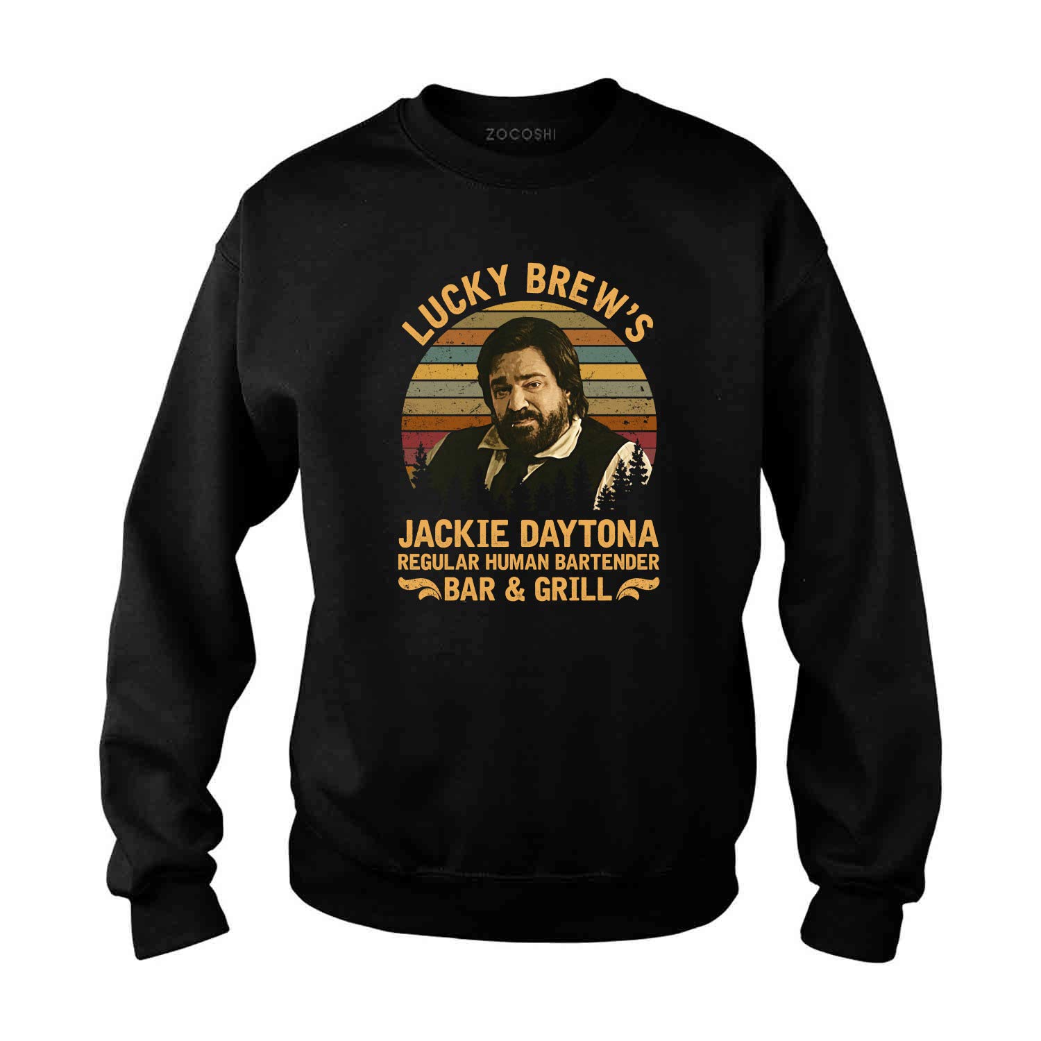Jackie Daytona Regular Human Bartender T-Shirt - Inspired by What We Do in the Shadows | Funny Vampire TV Show Merch | Perfect for Halloween, Cosplay & Fan Gifts