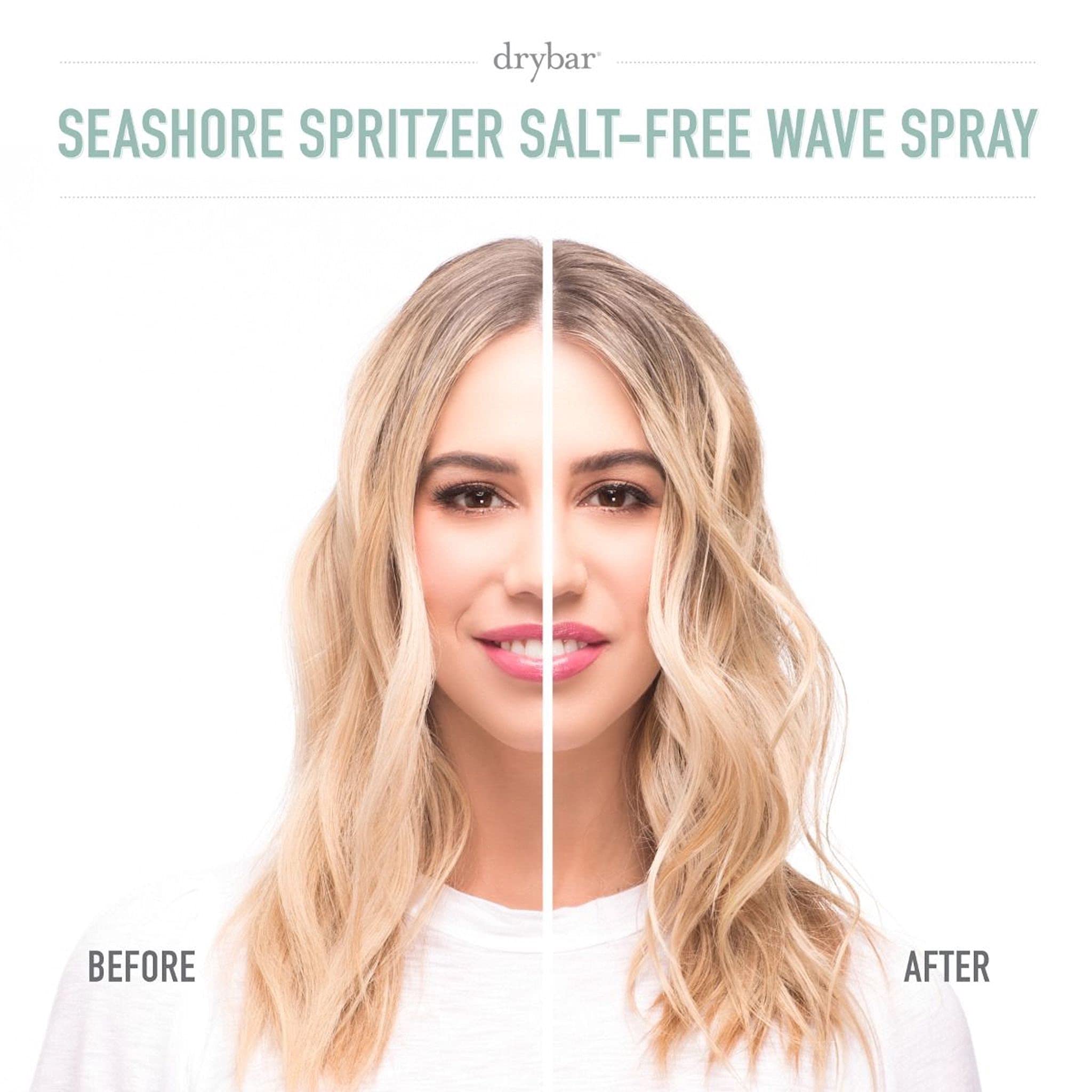 Drybar Seashore Spritzer Salt-Free Wave Spray for Beachy Textured Hair - Perfect for Natural Waves, Curls & Voluminous Hairstyles | Great for Beach Days, Weddings & Everyday Styling