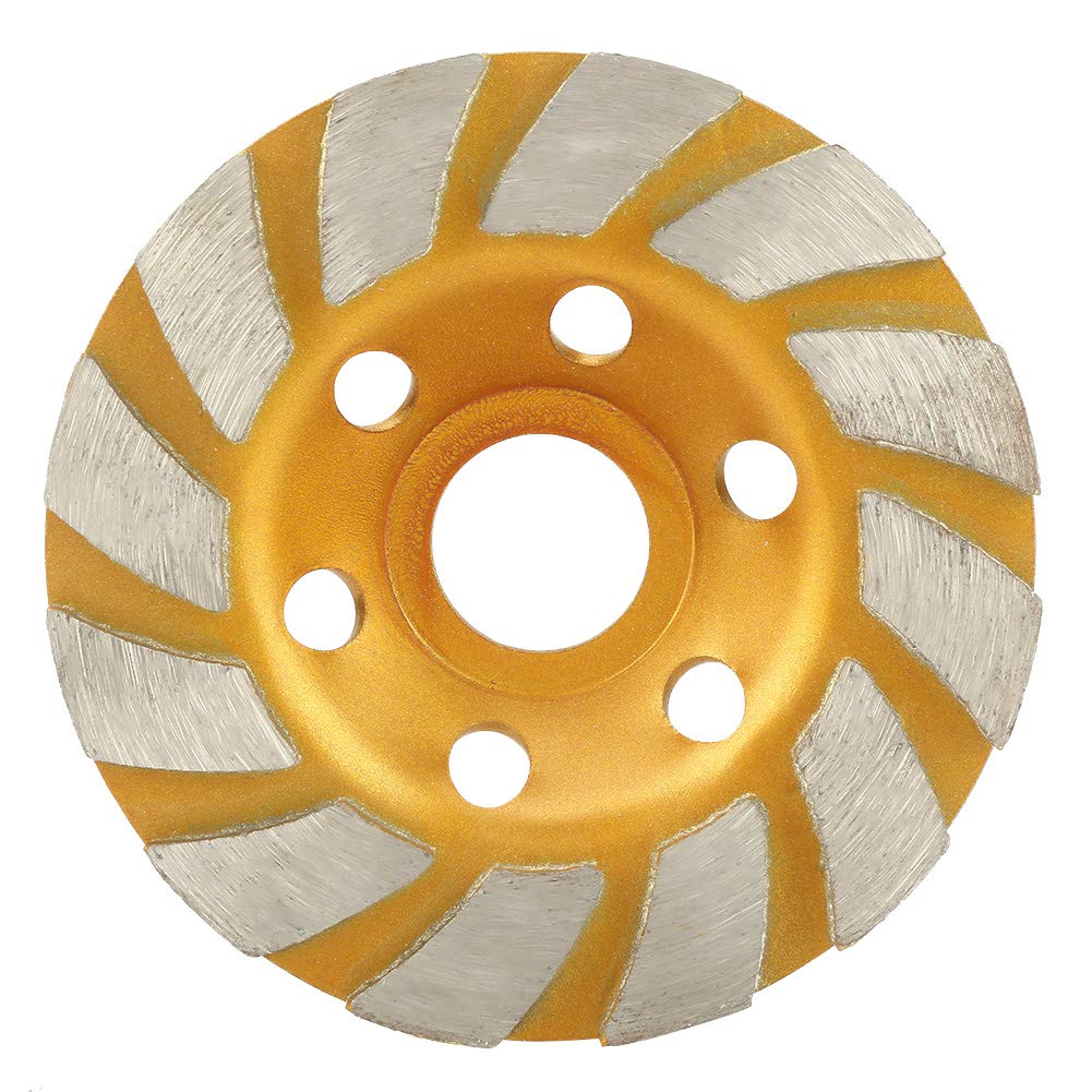 100mm Diamond Grinding Wheel for Jewelry, Glass, Rock & Ceramics - Round Segment Grinder Disc & Lap Disk for Precision Cutting, Polishing & Shaping - Perfect for DIY Crafts, Stone Carving & Metalworking Projects