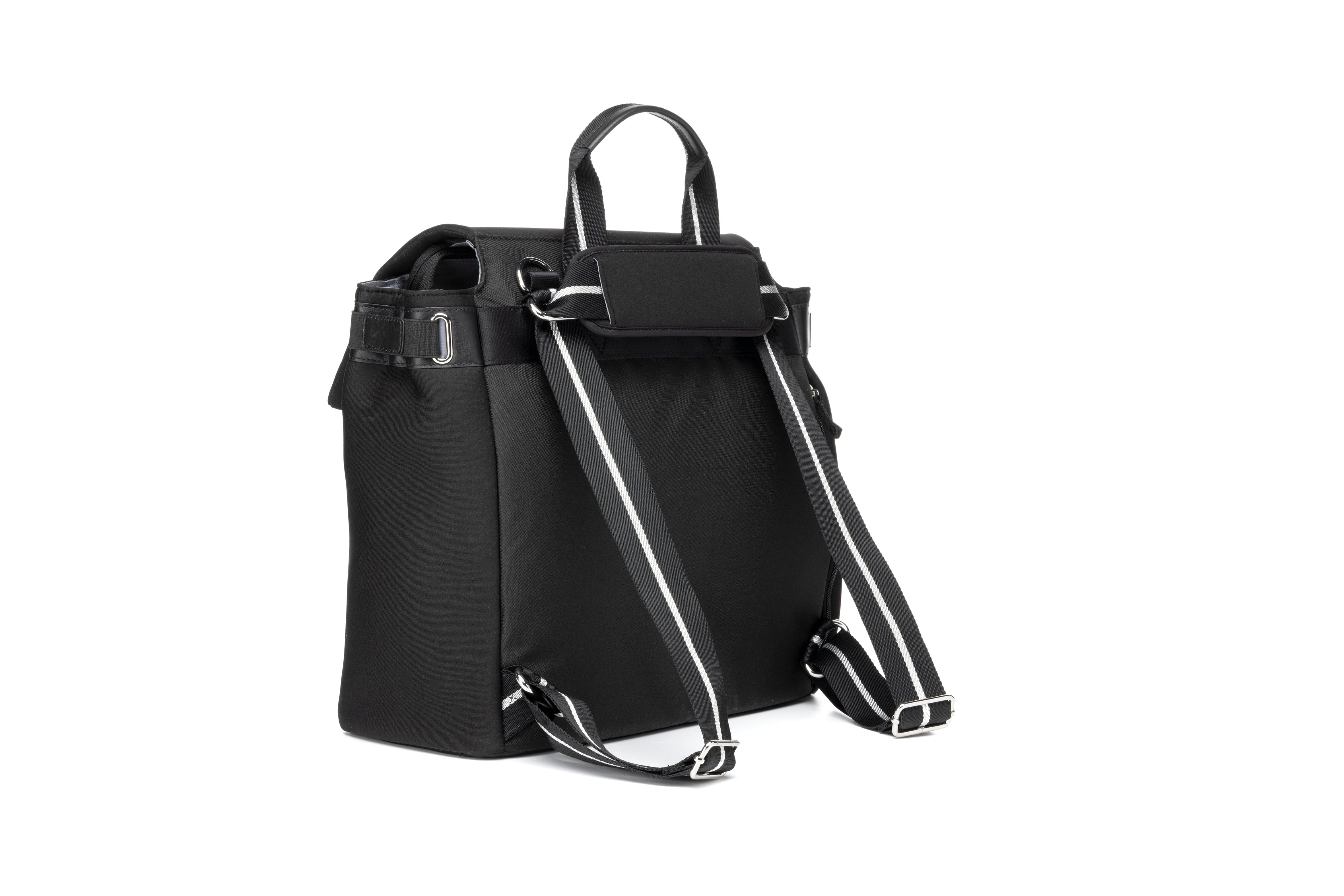 Storksak St James Scuba Changing Bag - Waterproof Diaper Bag for Moms, Baby Essentials Organizer with Insulated Bottle Pockets - Perfect for Travel, Daycare & On-the-Go Parenting