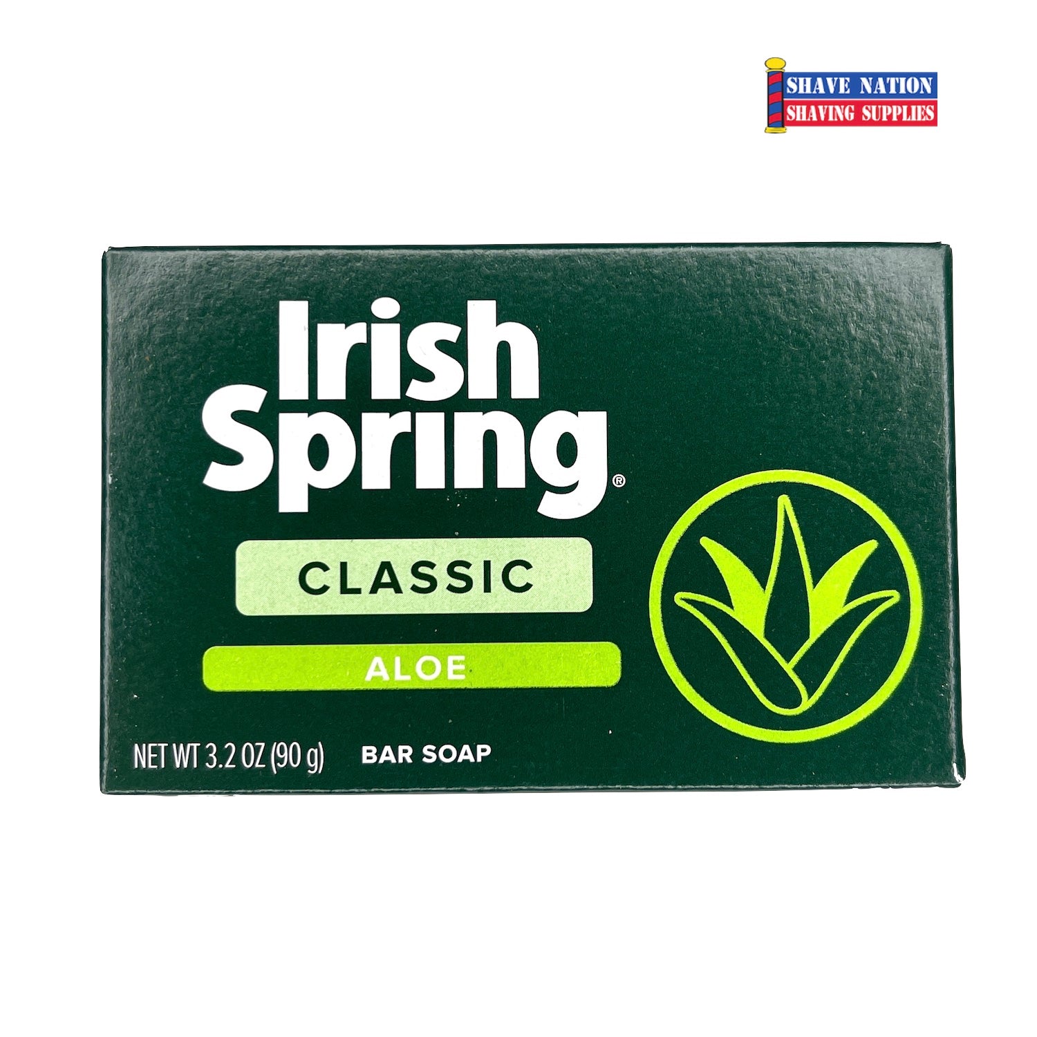 Irish Spring Classic Soap Bar - 12 Pack, Deodorizing Body Wash for Men with Refreshing Scent, Long-Lasting Freshness - Perfect for Shower, Gym Bag & Travel Essentials