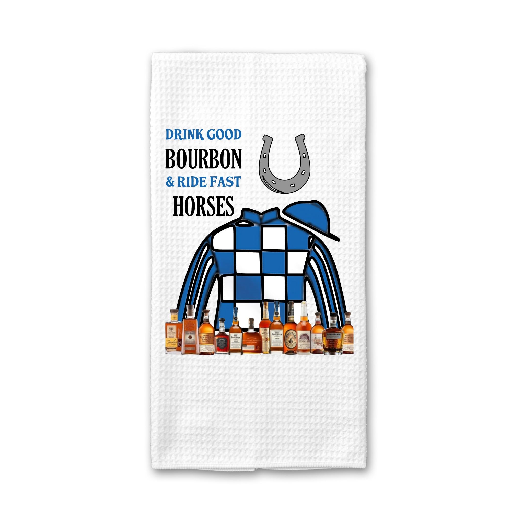 Premium Coffee Bar Towel - Absorbent Kitchen & Dish Towel Set - Ideal Housewarming Gift for Dad, Friends & Bourbon Lovers - Perfect for Home Bar Decor, Coffee Shops & Country Kitchen Use
