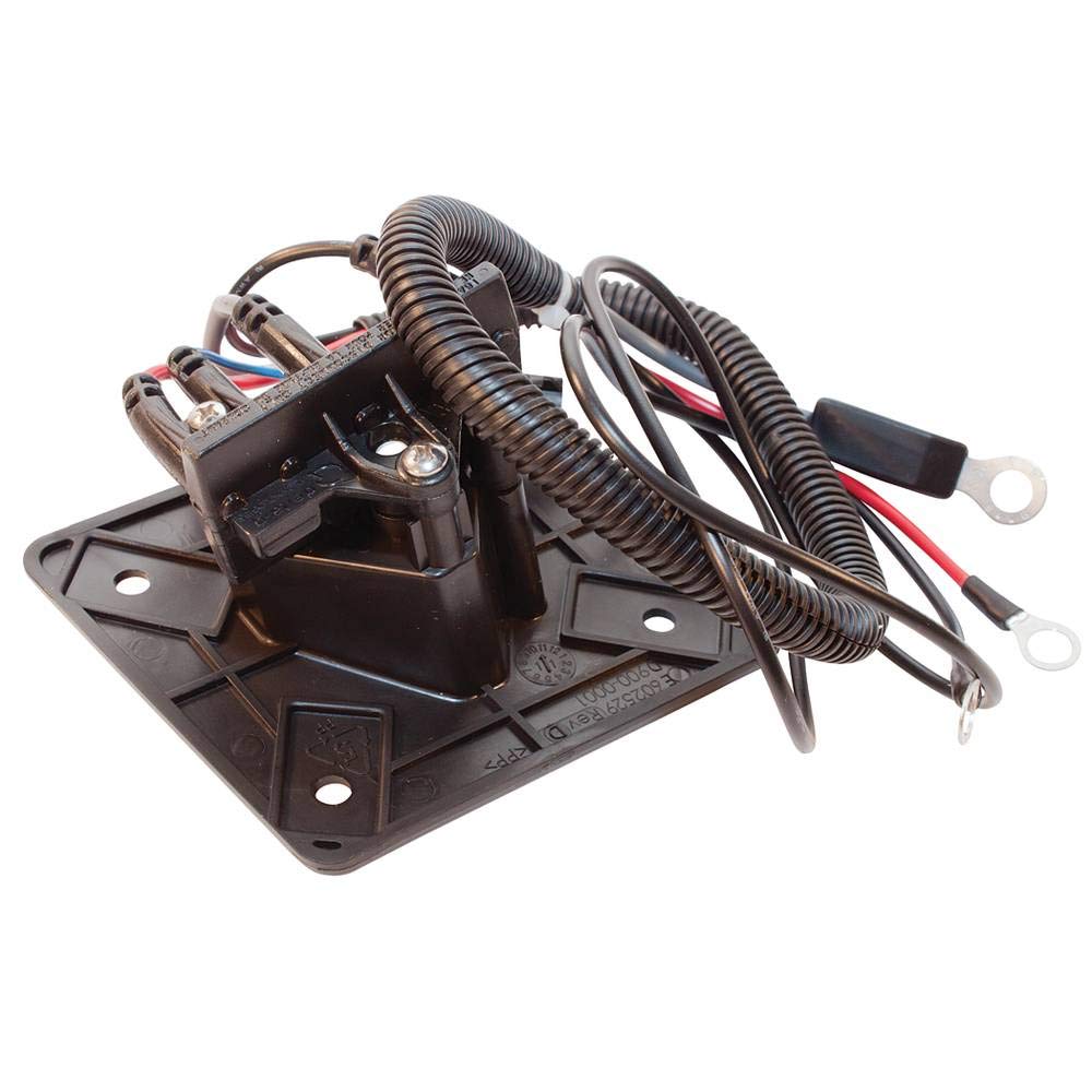 E-Z-GO 602529 435-002 Golf Cart Charger Receptacle - Compatible with E-Z-GO Golf Carts & Utility Vehicles | Perfect for Home, Course & Fleet Maintenance