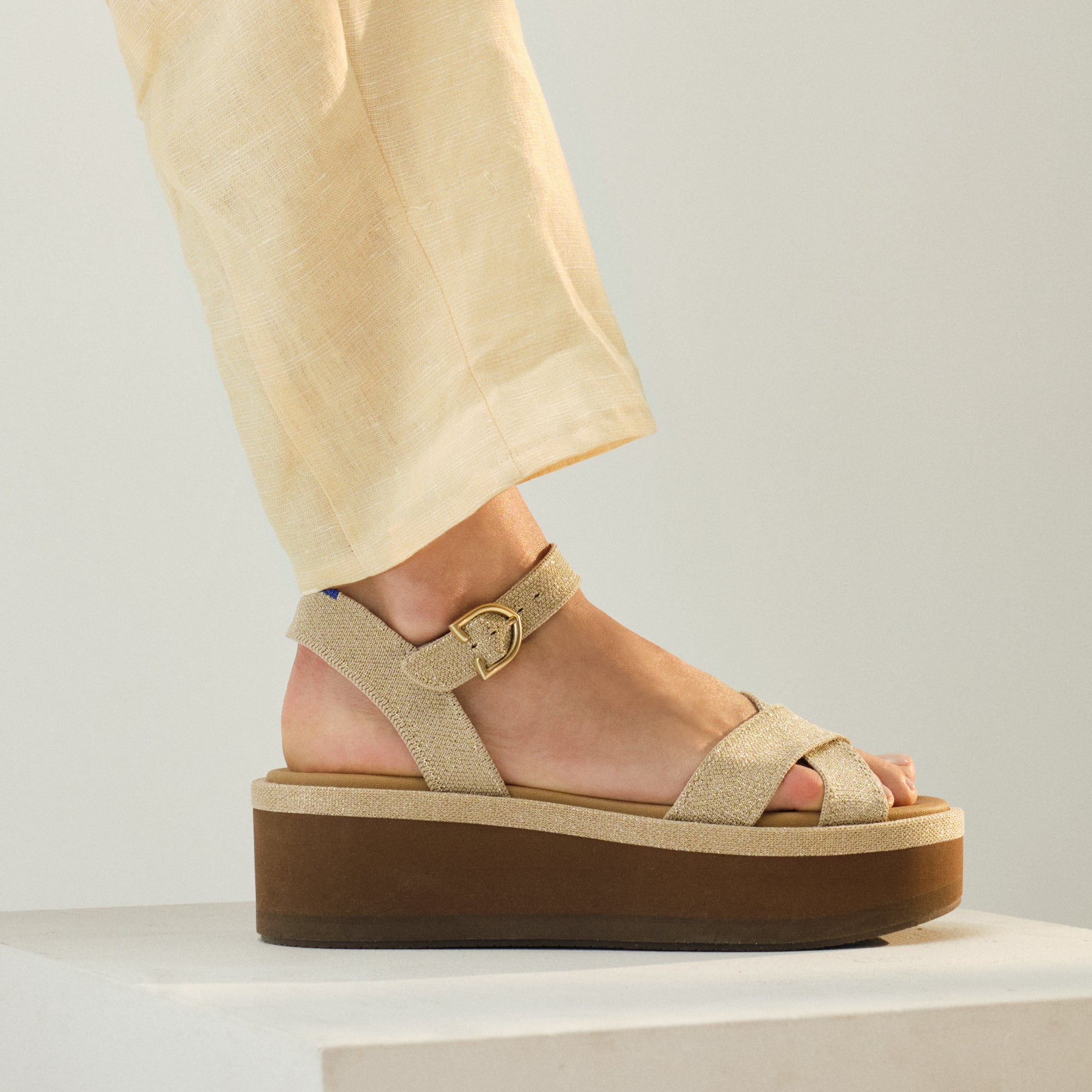 Criss-Cross Lightweight Wedge Sandals for Women - Comfortable Summer Walking Shoes with Cushioned Insole | Perfect for Beach, Vacation, and Casual Outings