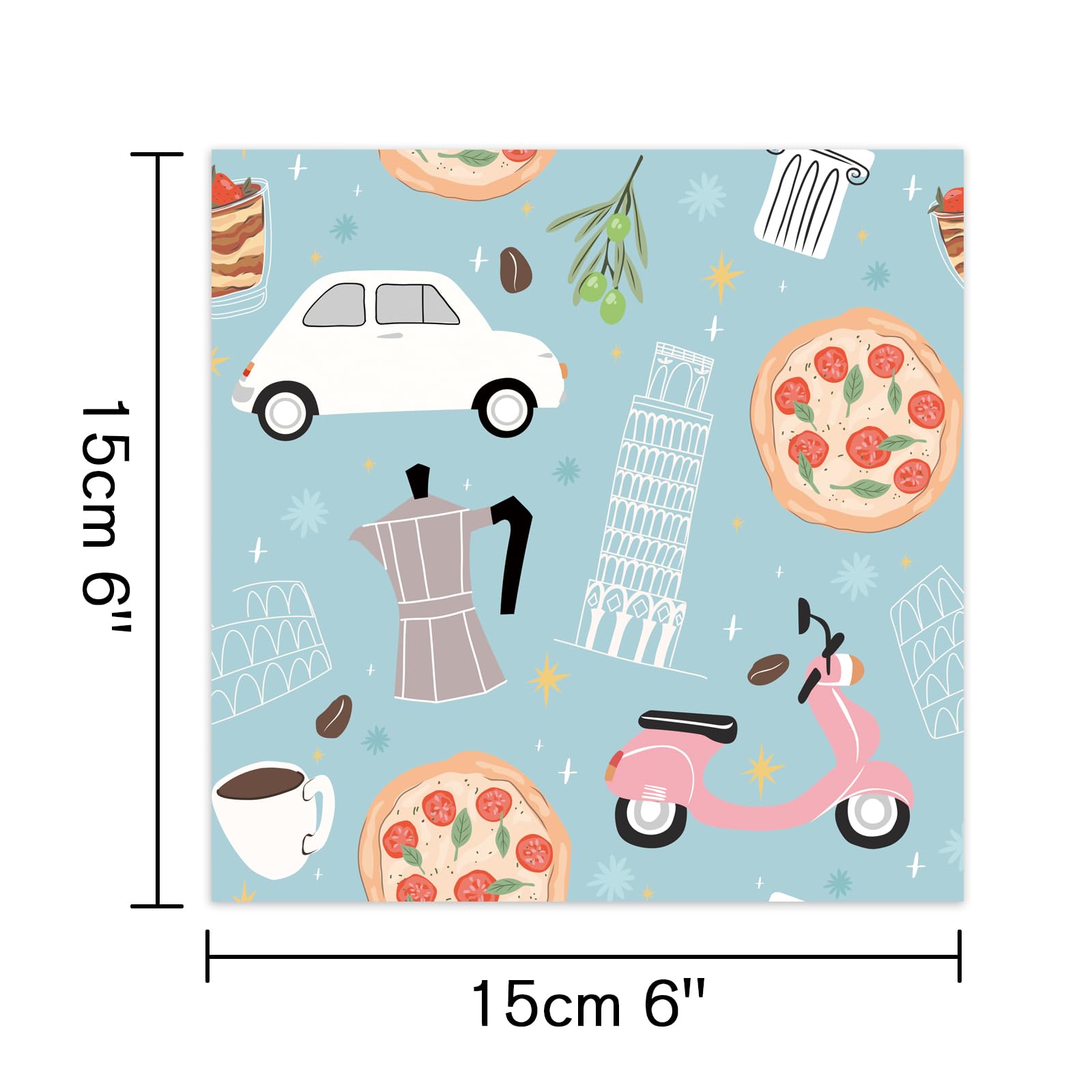 48 Sheets 24 Designs Scrapbook Paper Pad - 6