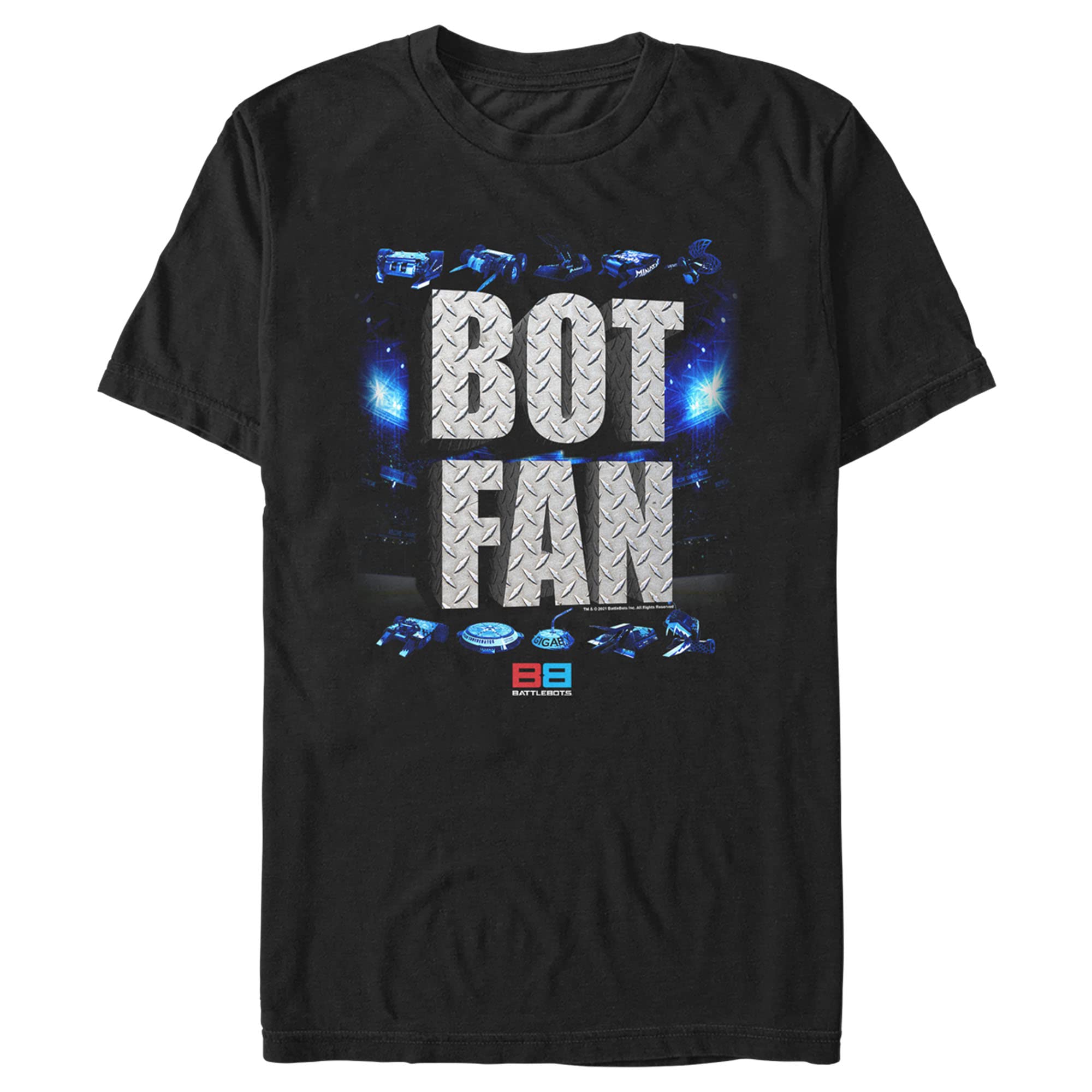 Men's Battlebots Robot Fan T-Shirt - Cool Robot Combat Graphic Tee for Fans & Collectors - Perfect for Gaming Events, Comic Con & Casual Wear