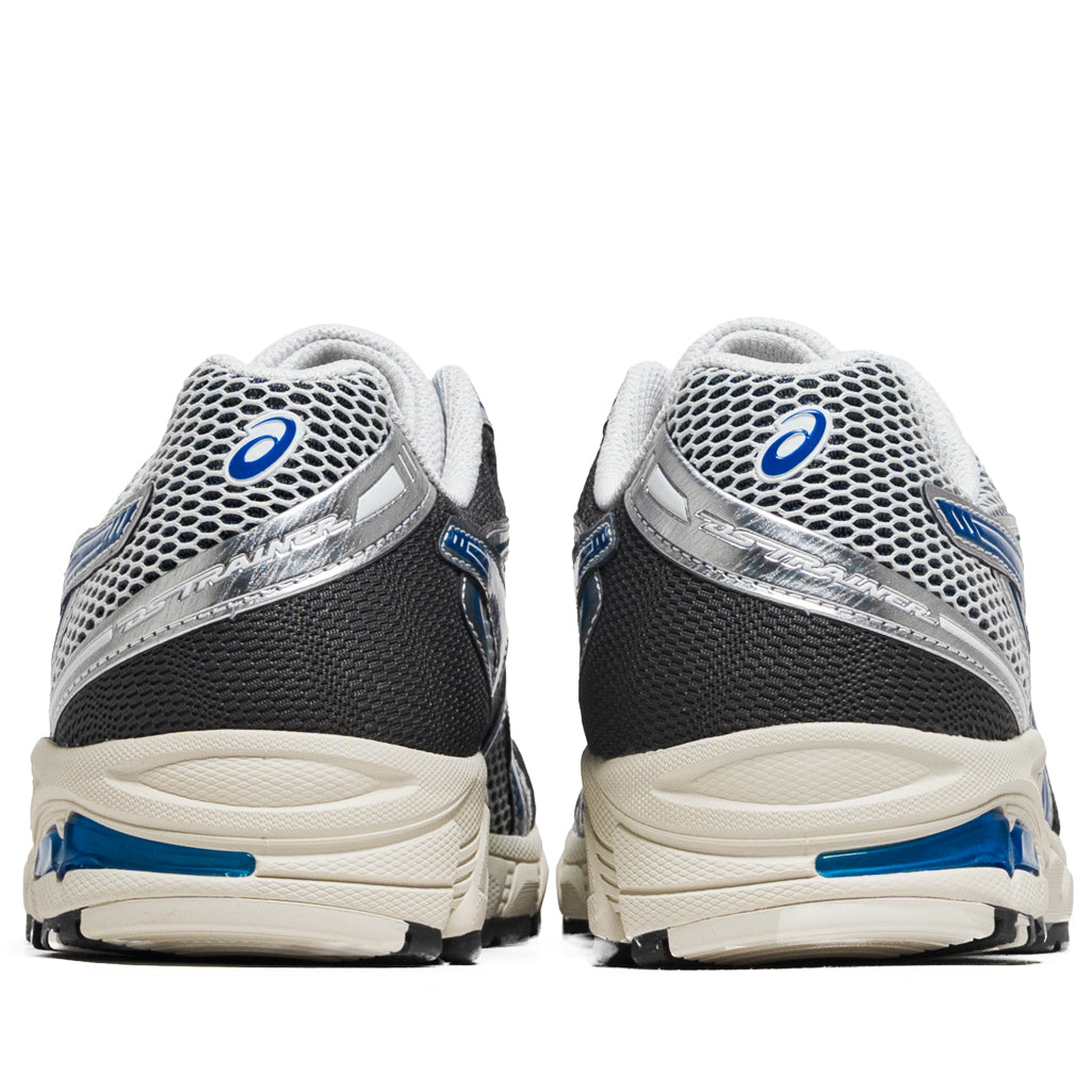 ASICS Gel-DS Trainer 14 Running Shoes - White/ASICS Blue - Lightweight Cushioned Training Shoes for Men & Women - Perfect for Road Running, Gym Workouts & Marathon Training