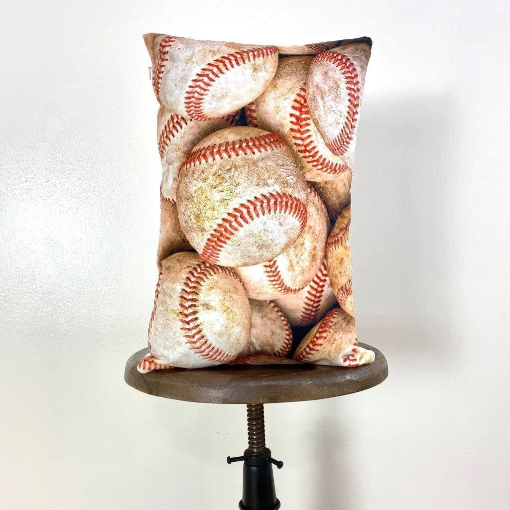 Vintage Baseballs 12x18 - Custom Baseball Decor for Sports Fans, Baseball Gifts for Boys & Teens - Perfect for Bedroom Decor, Man Cave, Sports Themed Rooms & Baseball Lover Gifts